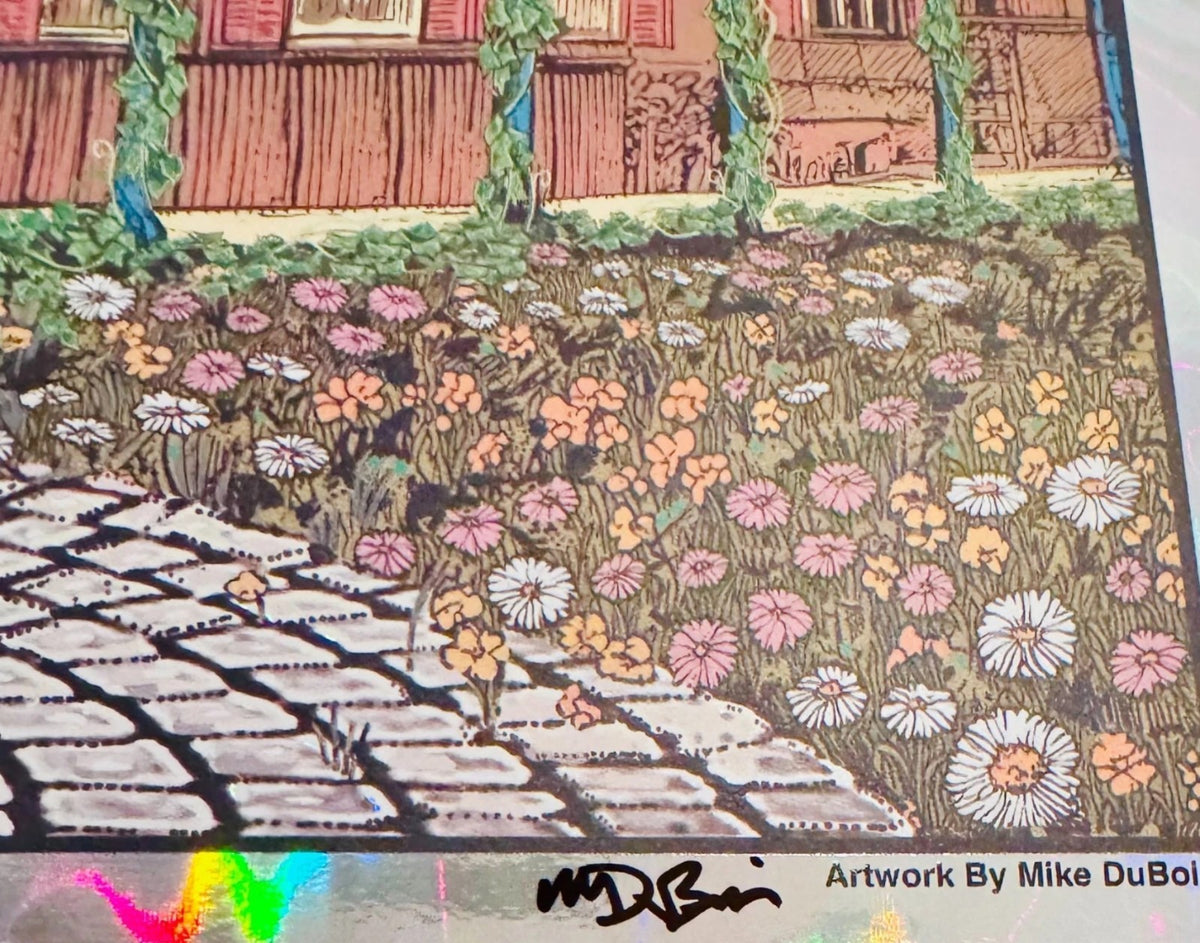 2025 Alabama Shakes Concert Poster – Mike DuBois – FOIL – NOLA Saenger – 18x24
