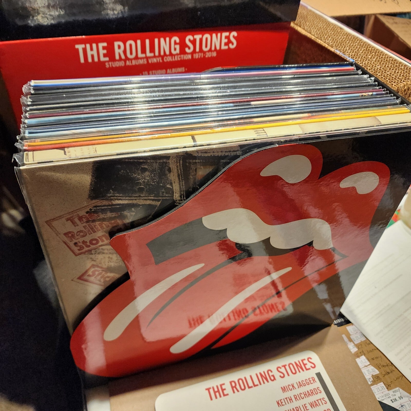 The Rolling Stones Studio Albums 1971-2016 Stereo SUPER DELUXE VINYL LP BOX SET