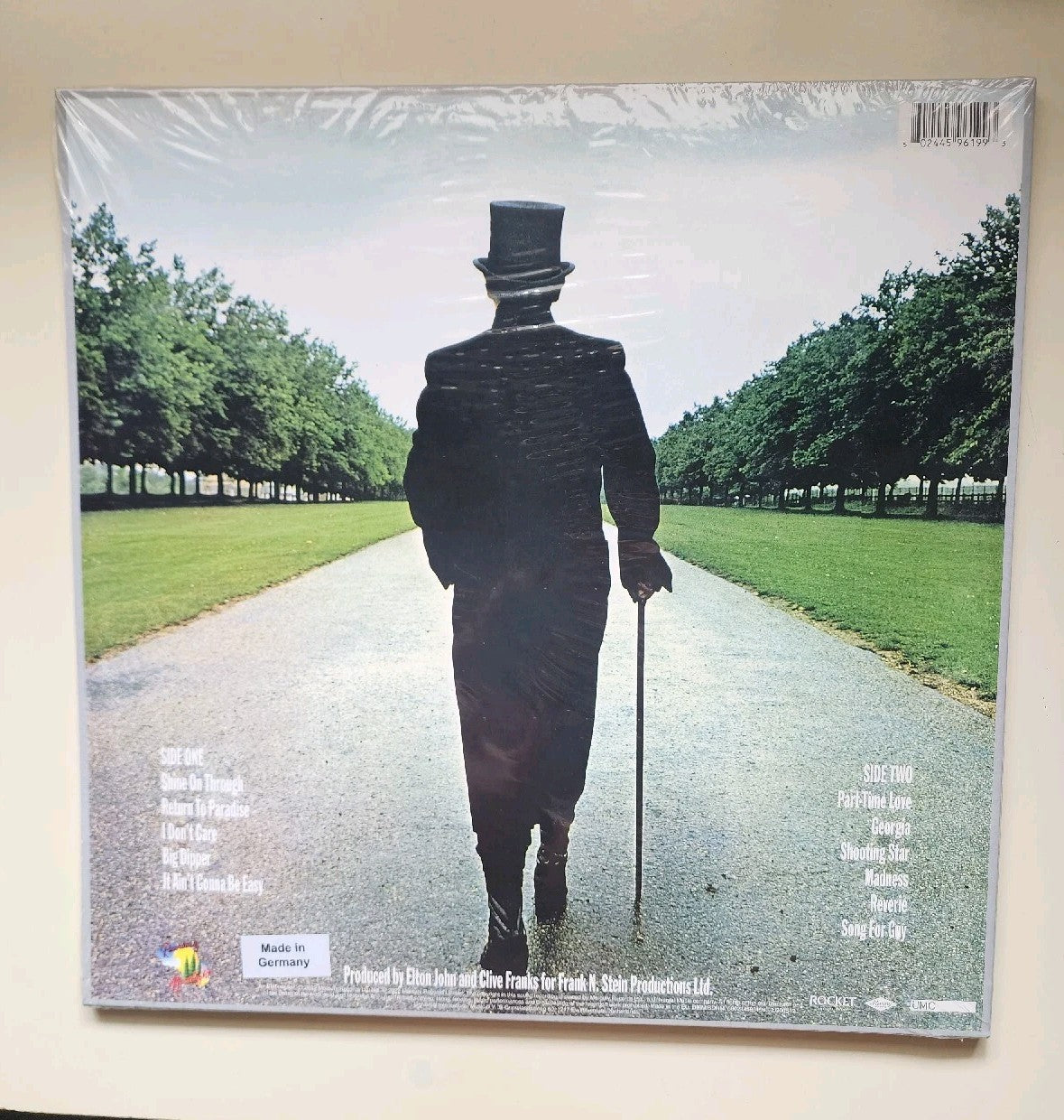 Elton John - A Single Man NEW 180G Audiophile Press Black Re-Mastered Vinyl LP