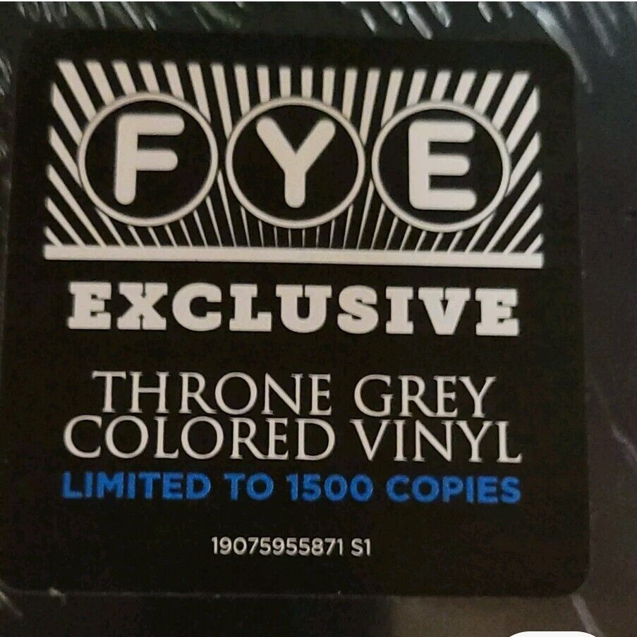Game of Thrones : For The Throne Music Inspired GREY LP Vinyl SZA WEEKEND ASAP