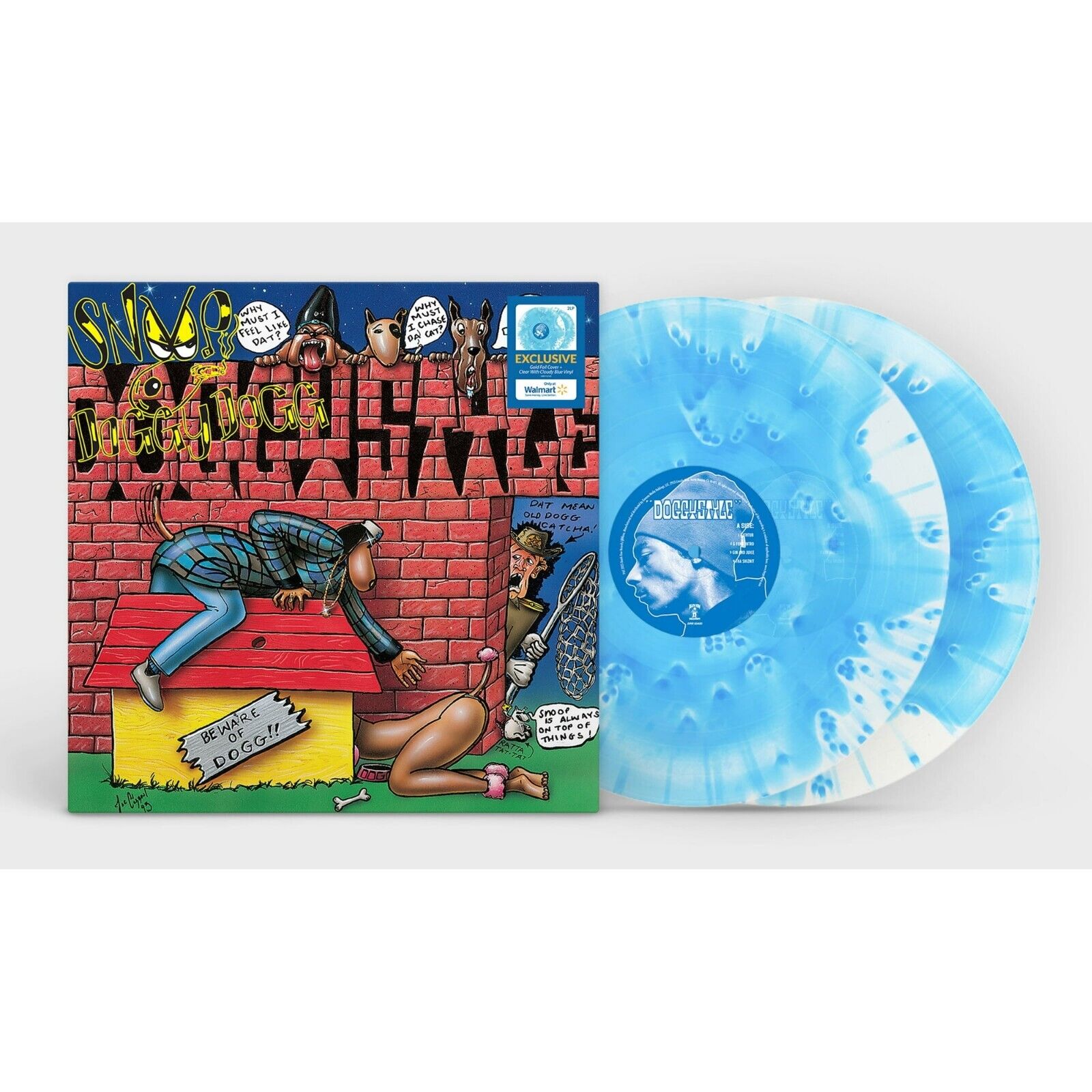 Snoop Doggy Dog - Doggystyle 2LP 45rpm CLEAR COLORED VINYL 30th Anniversary Foil