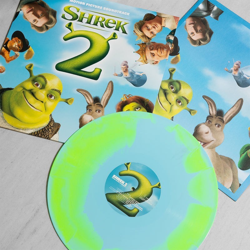 Shrek 2 Vinyl 1LP Sky Blue & Green Mix Original Motion Picture Soundtrack