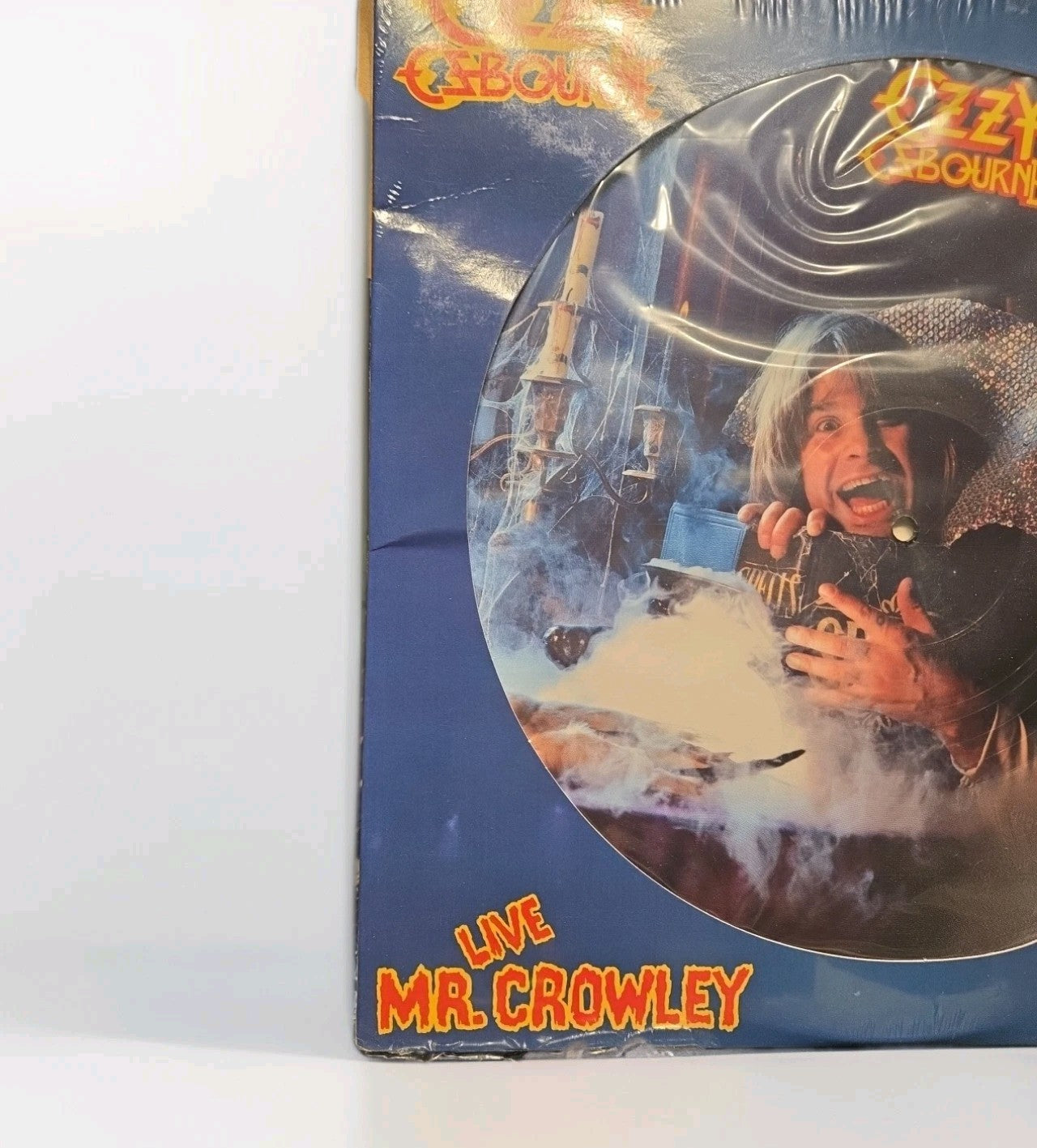 NEW OZZY OSBOURNE LIVE MR.CROWLEY Picture Disc Vinyl Record EP RARE 81 Sabbath