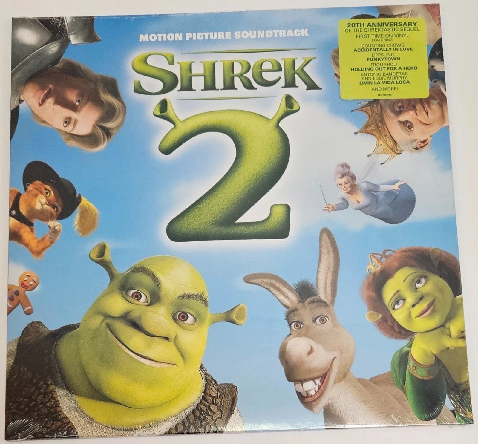 Shrek 2 Vinyl 1LP Sky Blue & Green Mix Original Motion Picture Soundtrack