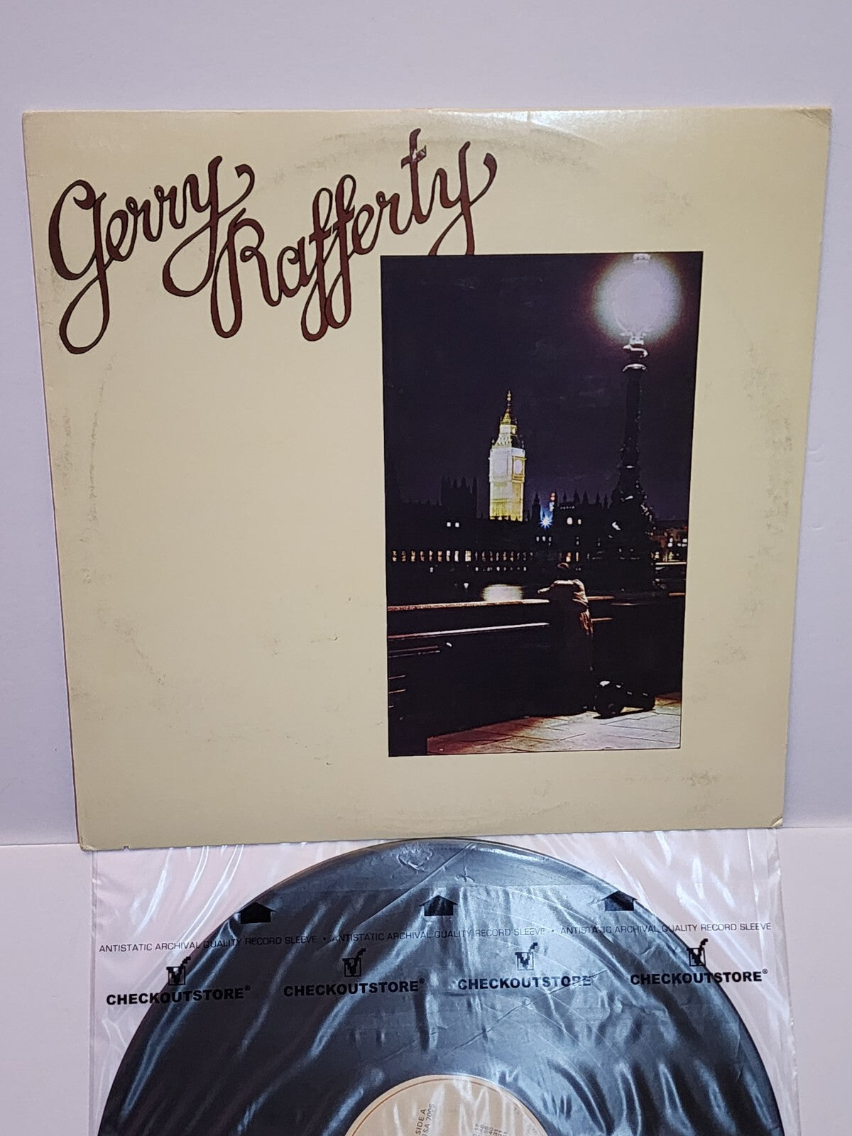 Gerry Rafferty Self Titled LP VISA 7006 1973 Transatlantic  VG++/VG+ Vinyl