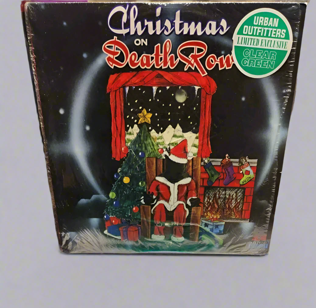Christmas On Death Row Limited 2 LP Clear Green Vinyl Record Album Snoop Dogg