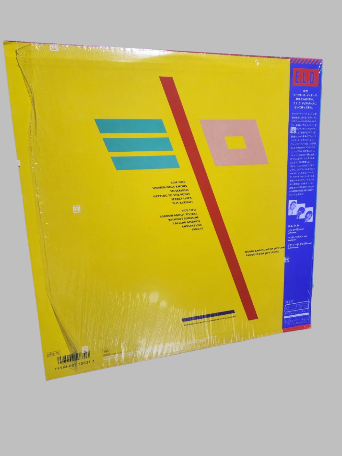 ELECTRIC LIGHT ORCHESTRA BALANCE OF POWER 28AP 3153 OBI Shrink VINYL LP JAPANESE