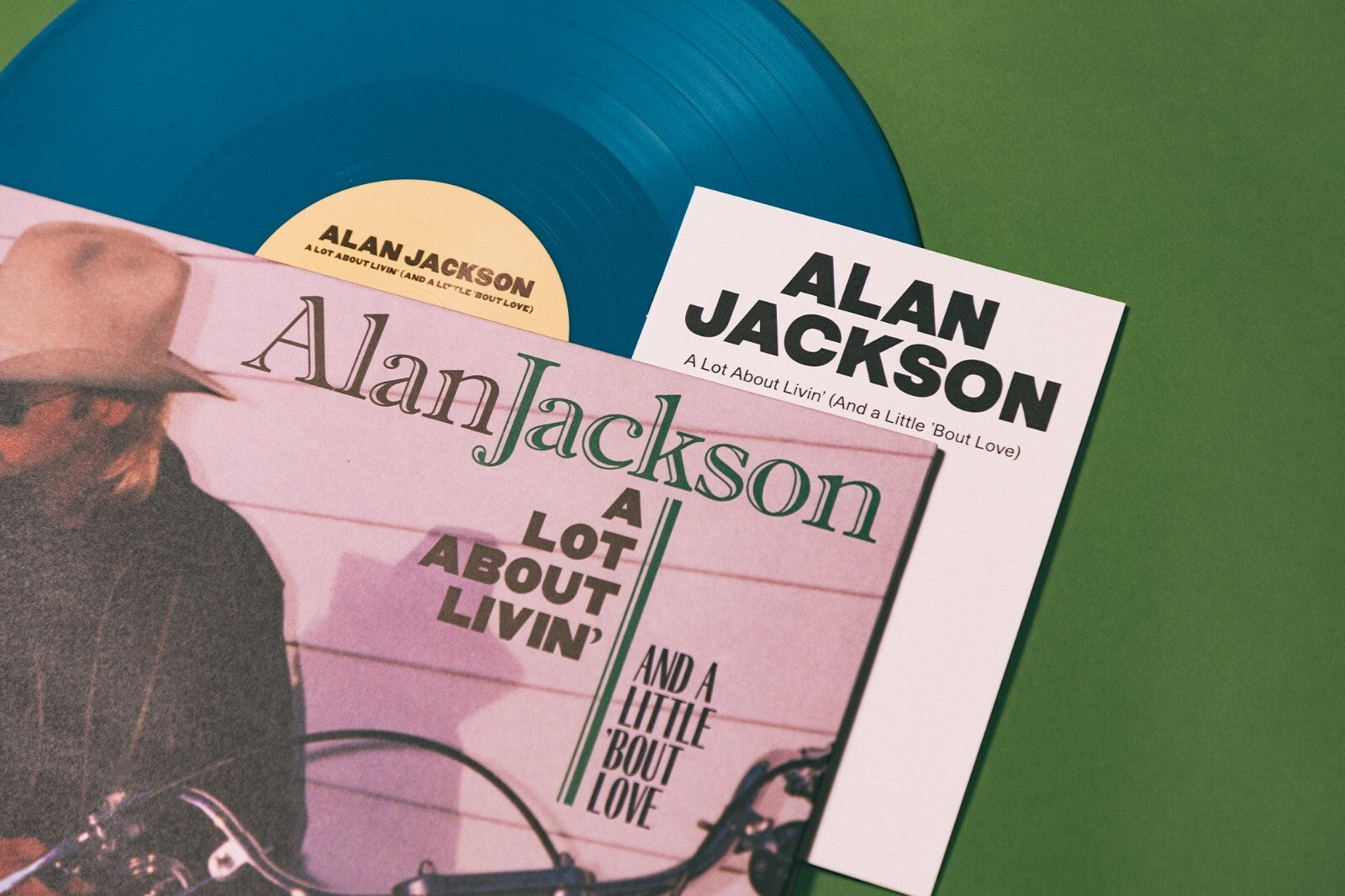 ALAN JACKSON A LOT ABOUT LIVIN AND A LIL BOUT LOVE NEW! LIMITED MERCURY BLUES LP
