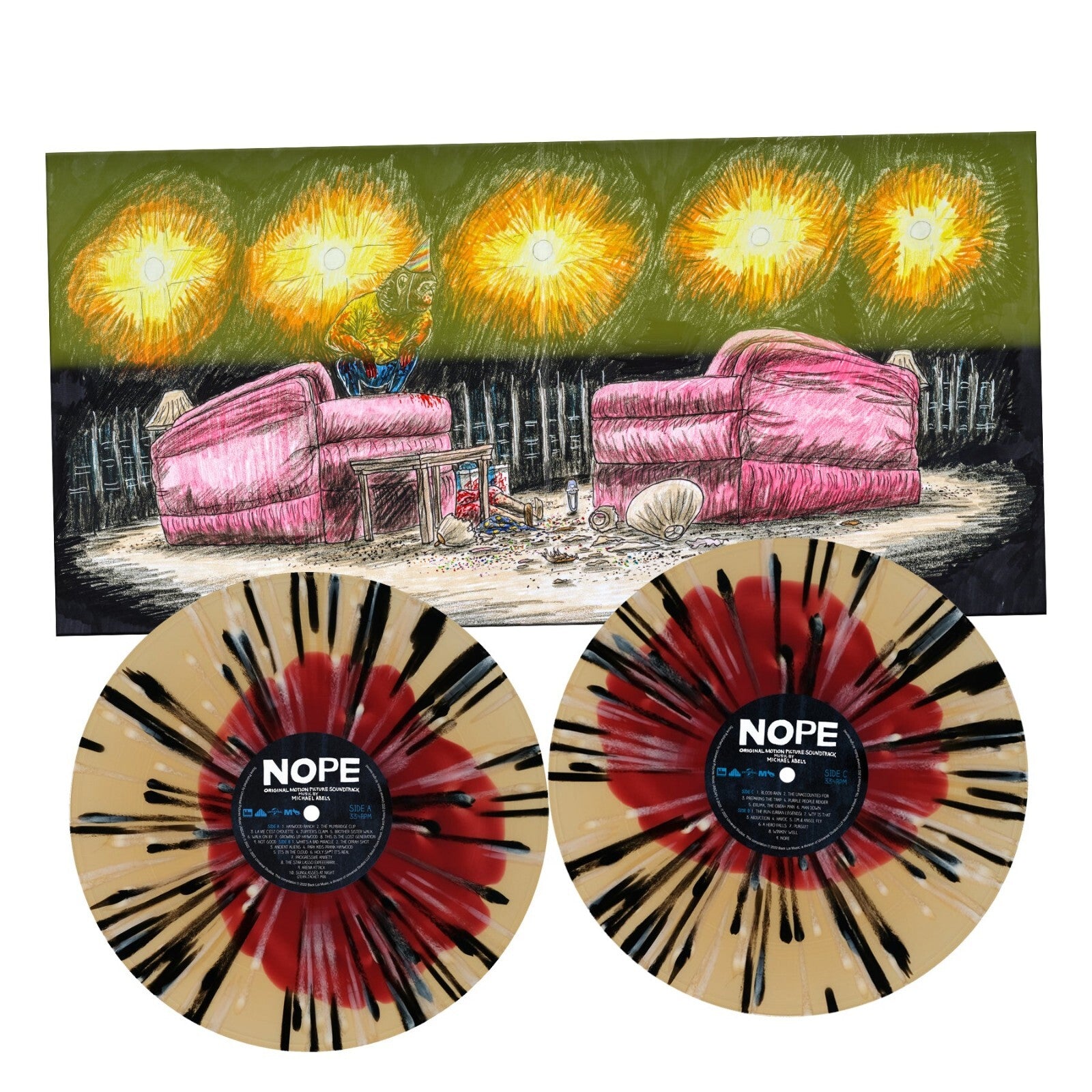 Nope Original Soundtrack (Limited Colored Vinyl) New Sealed 2x LP WAXWORK OST