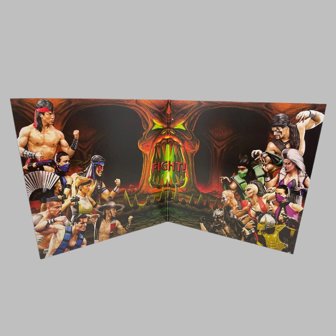 Ultimate Mortal Kombat 3: Soundtrack MK3 SWIRL Arcade Video Game OST LP Vinyl