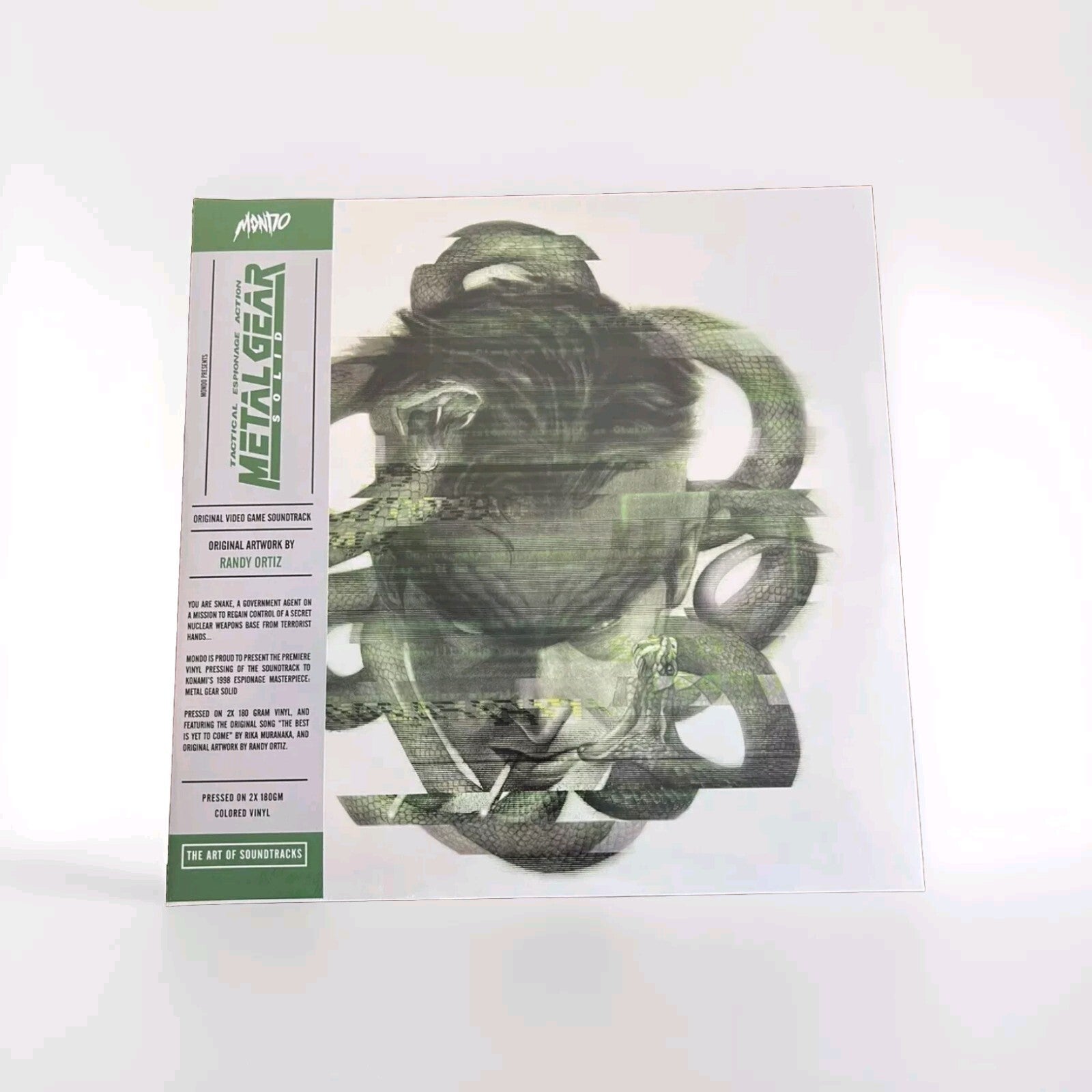 metal gear soundtrack Metal Gear Solid – Original Video Game Soundtrack (Green Smoke Vinyl)