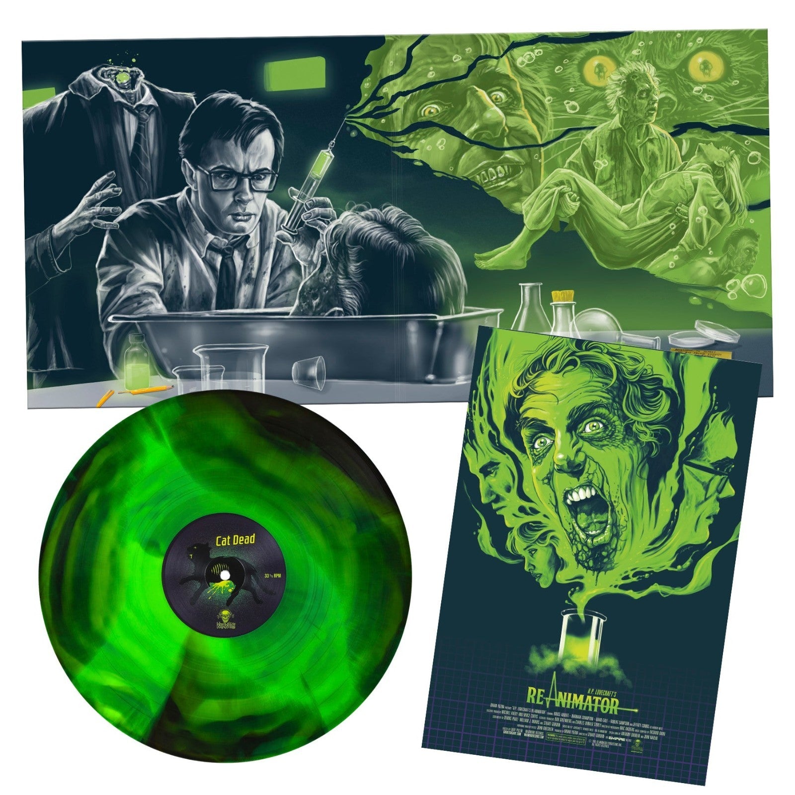 Re-Animator H.P. Lovecraft Horror Score Soundtrack (180G Vinyl LP) -Richard Band