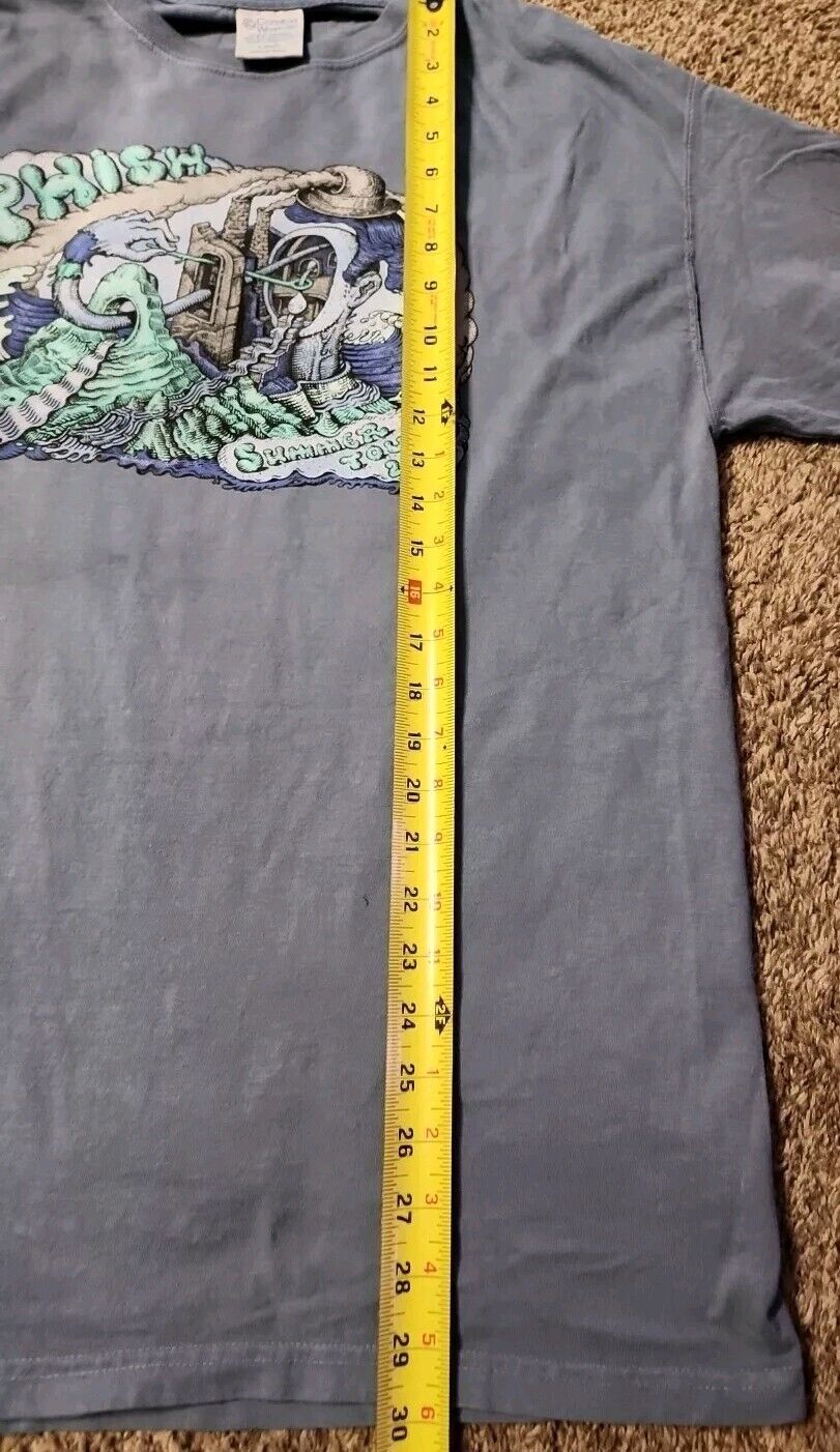 Phish T-Shirt David Welker Artwork Summer Tour 2023 Mens Large Tee L Saltwater