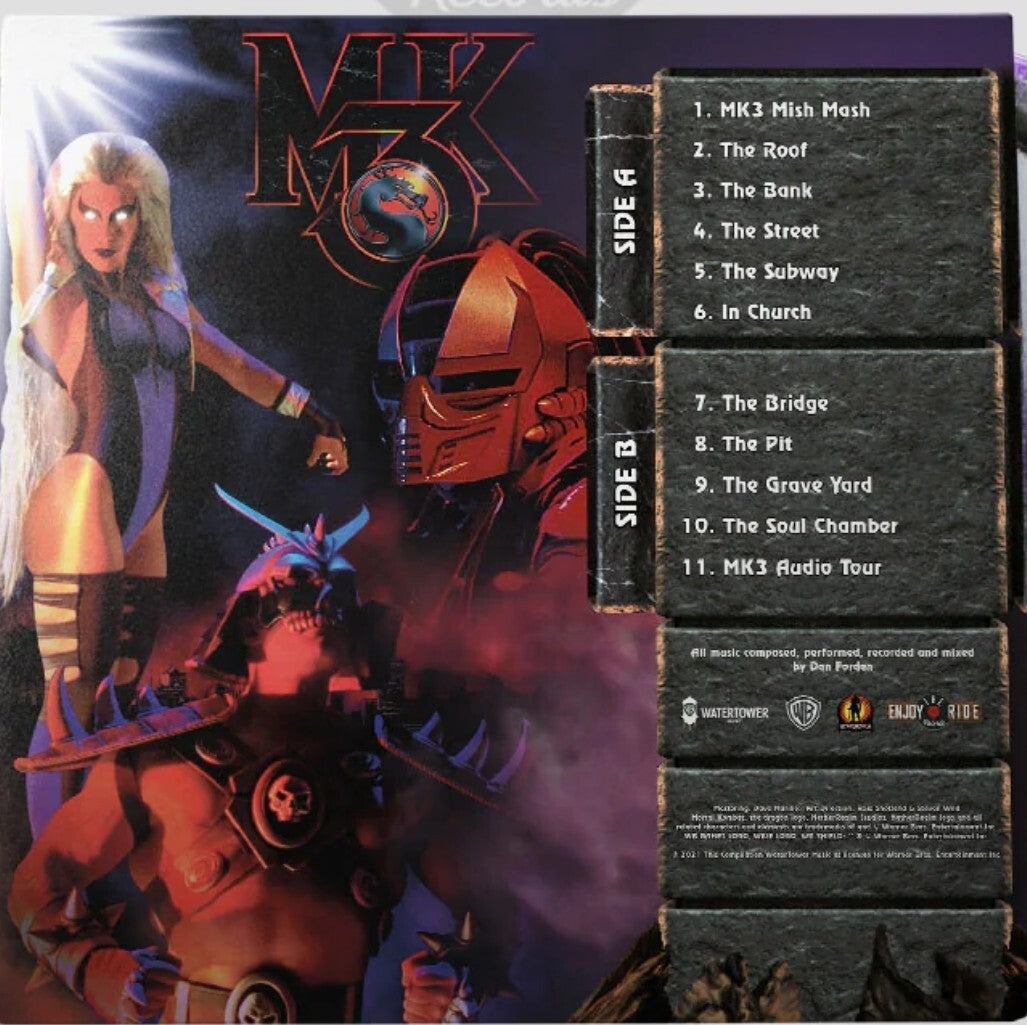 MORTAL KOMBAT 3 ULTIMATE Arcade Vinyl LP Soundtrack Picture Disc MK3 Limited
