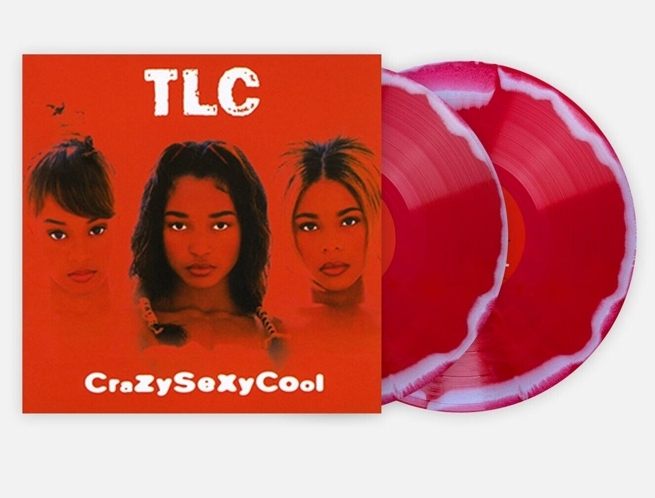 TLC CrazySexyCool VMP Exclusive RED SWIRL Color Vinyl LP Crazy Sexy Cool CSC NEW