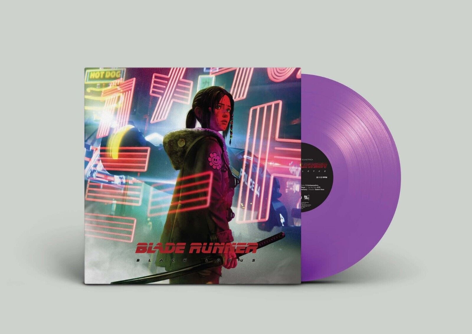 Blade Runner Black Lotus Soundtrack - Neon Magenta Colored Vinyl LP [New/Sealed]