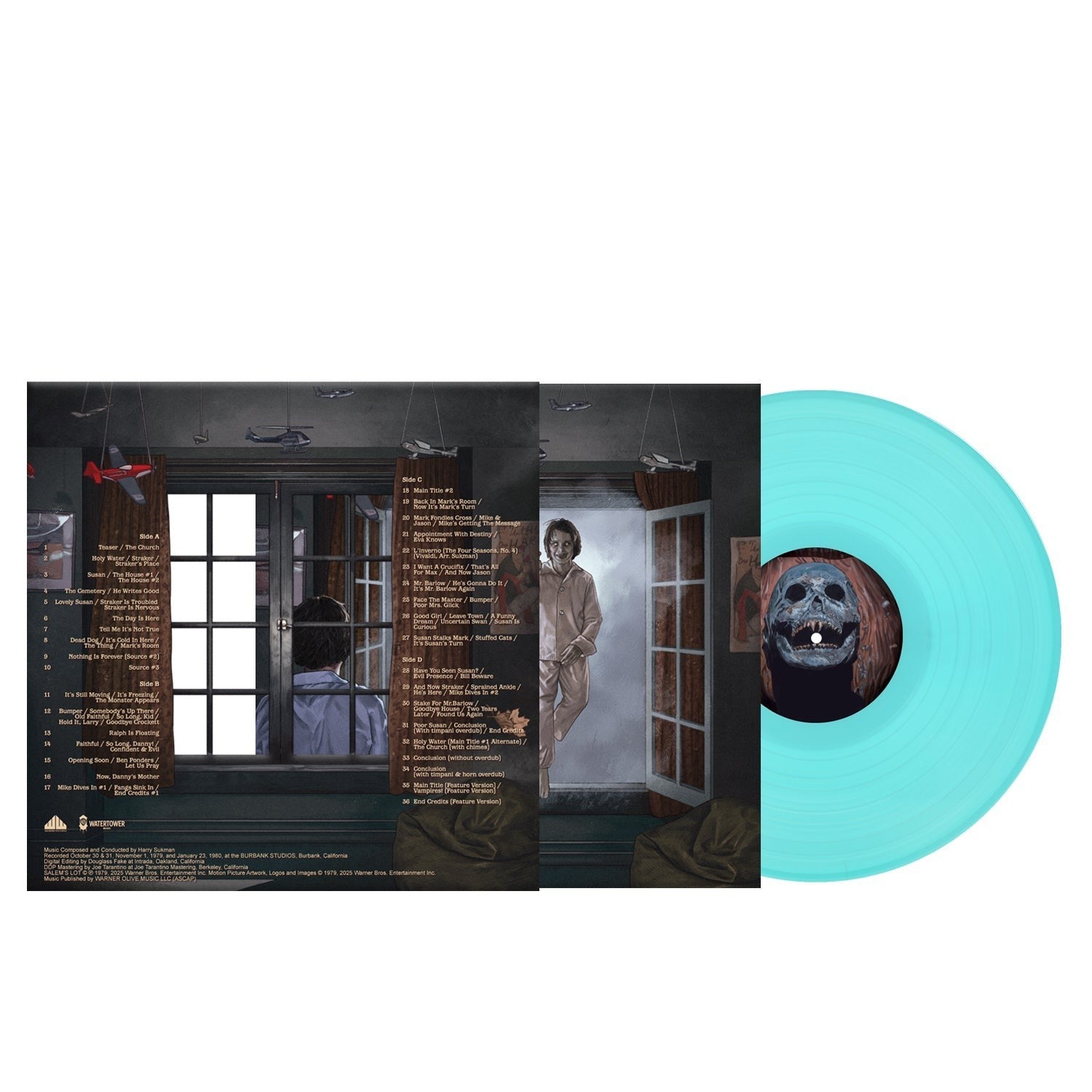 Salem's Lot Original 1979 Television Soundtrack  Vampire Blue 2xLP Vinyl PRESALE