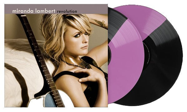 Miranda Lambert - Revolution 2x LP Limited Black/Pink Split Vinyl 1st Press VMP