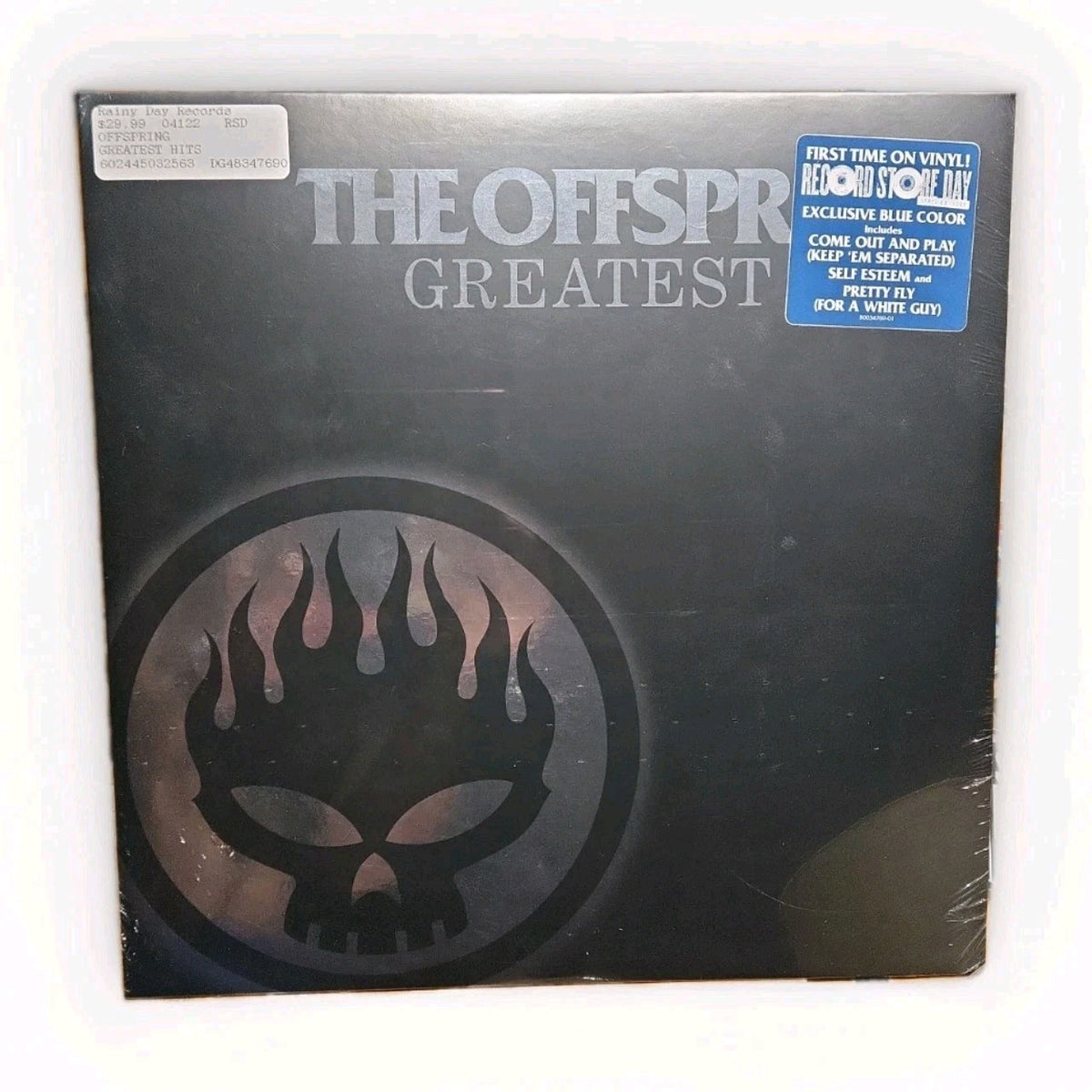 OFFSPRING- GREATEST HITS- RECORD STORE DAY RSD "BLUE" VINYL RECORD LP "SEALED"