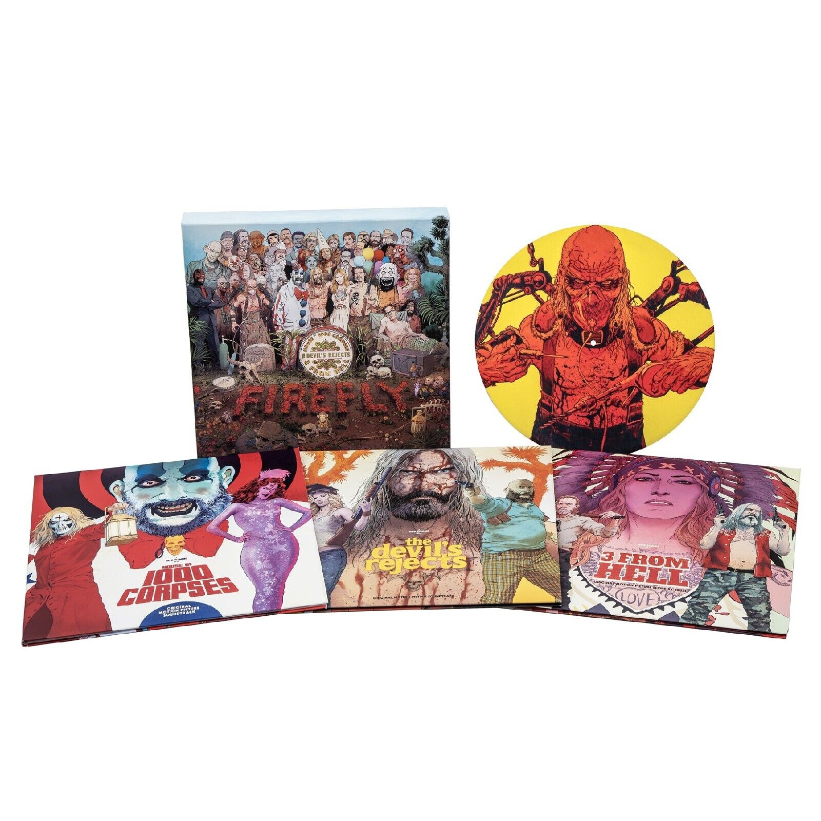 Rob Zombie FIREFLY Deluxe 6 LP Vinyl Box Set HOUSE 1000 CORPSES Devil’s Rejects