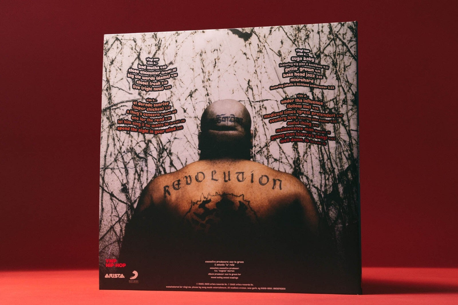CEE LO GREEN AND HIS PERFECT IMPERFECTIONS VINYL EXCLUSIVE LIMITED RED LP VMP