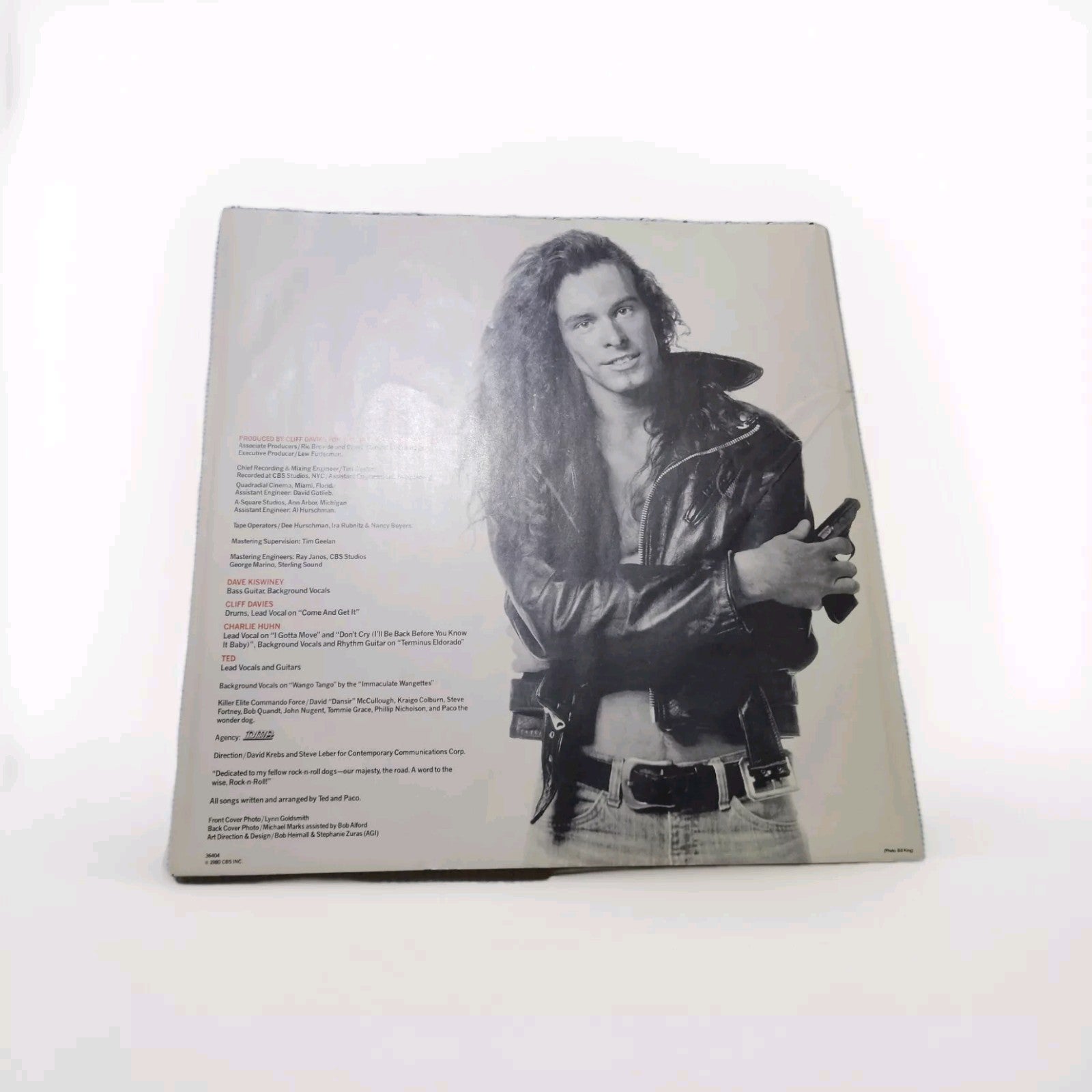 Ted Nugent: Scream Dream 1980 LP   Epic FE 36404 Original First Press Rock Vinyl