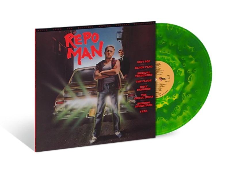 REPO MAN Soundtrack (Punk Music) Limited RADIOACTIVE GREEN Vinyl LP [NEW] OST