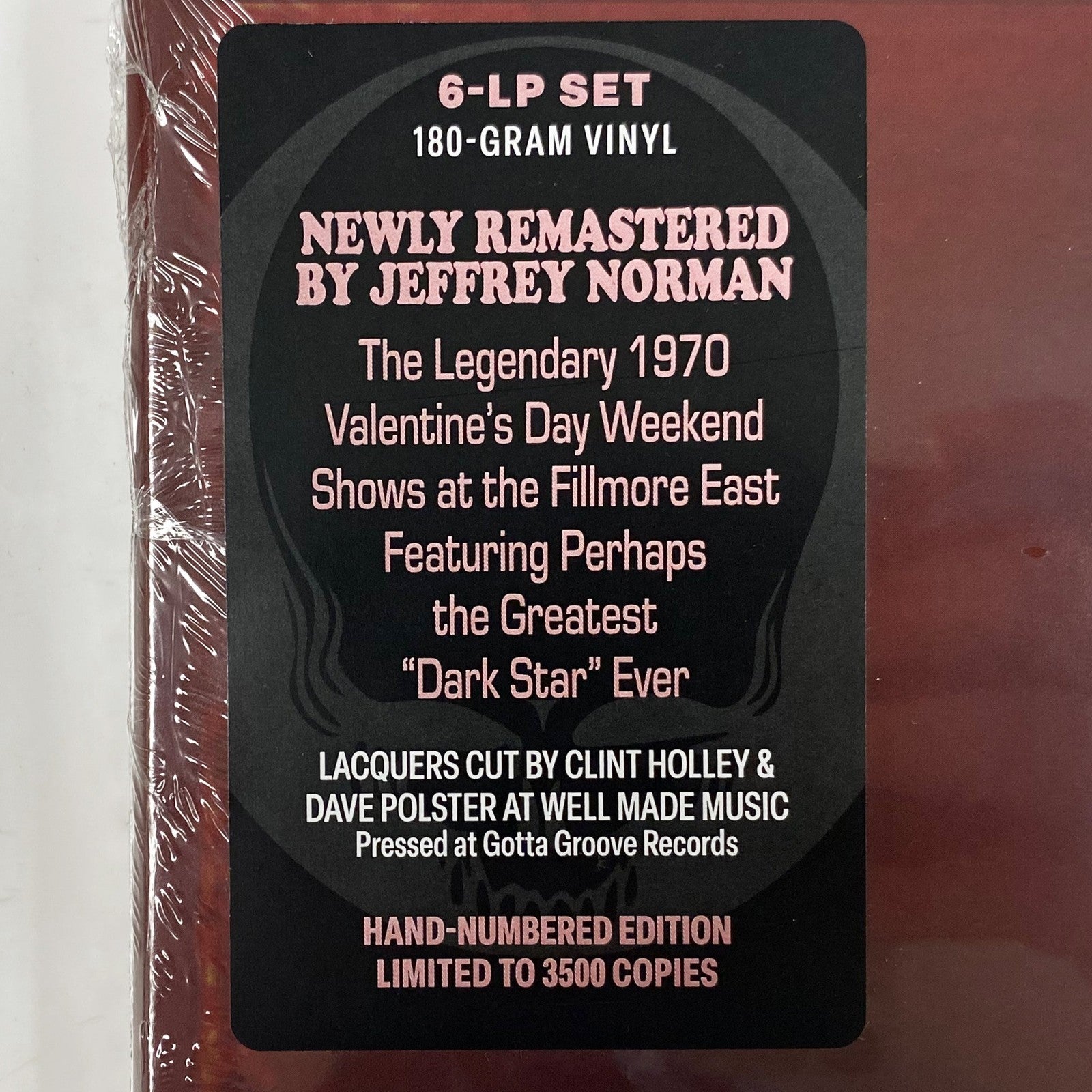 GRATEFUL DEAD-Dick's Picks Vol 4 Fillmore East 2/13-14/70 Vinyl 6 LP LTD Box Set