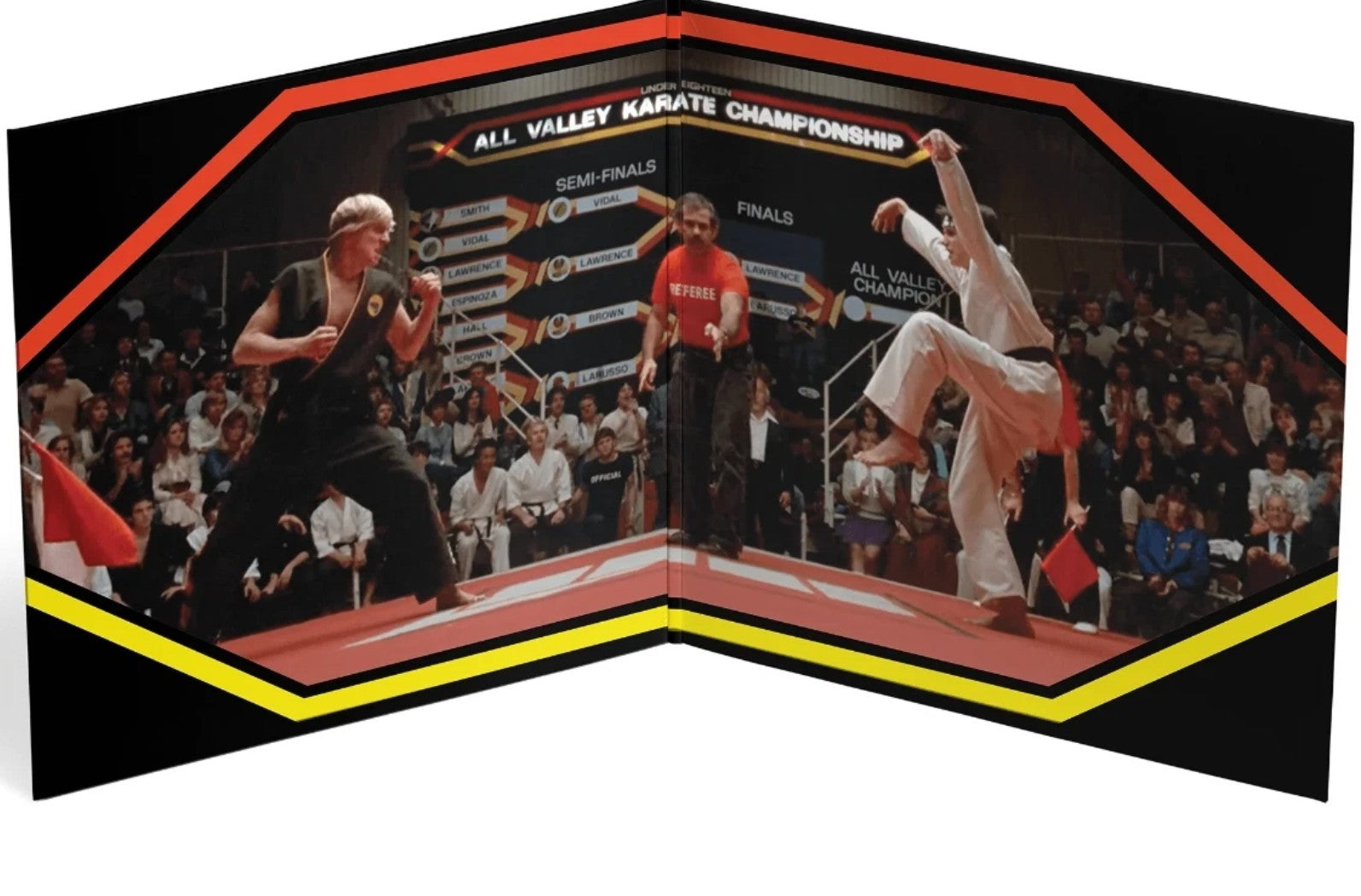 The Karate Kid Original Score Soundtrack Limited 40th Yellow Color Vinyl 2 LP