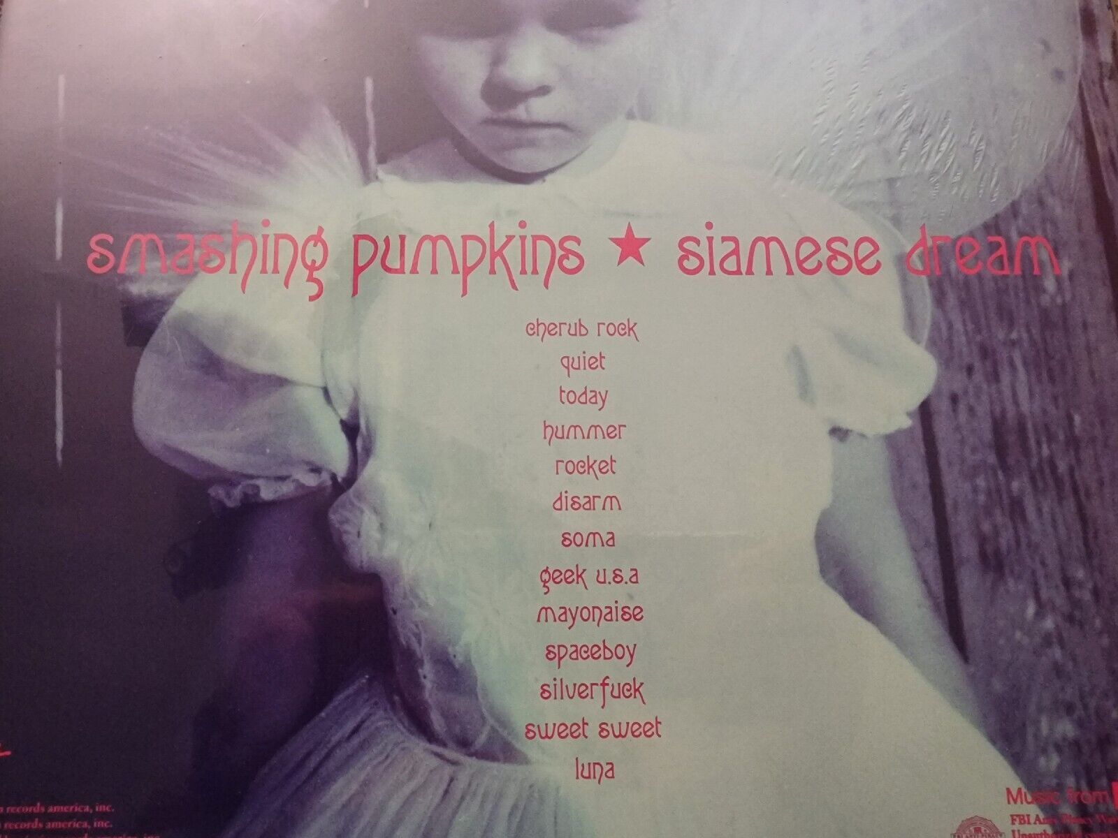 Siamese Dream Smashing Pumpkins 180g Vinyl LP - Remastered 2011 NEW Cherub Rock