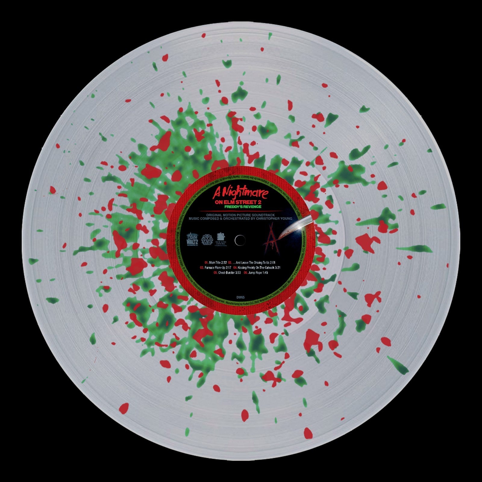 A Nightmare On Elm Street 2 Freddys Revenge Freddy Burst Colored Vinyl NewSealed