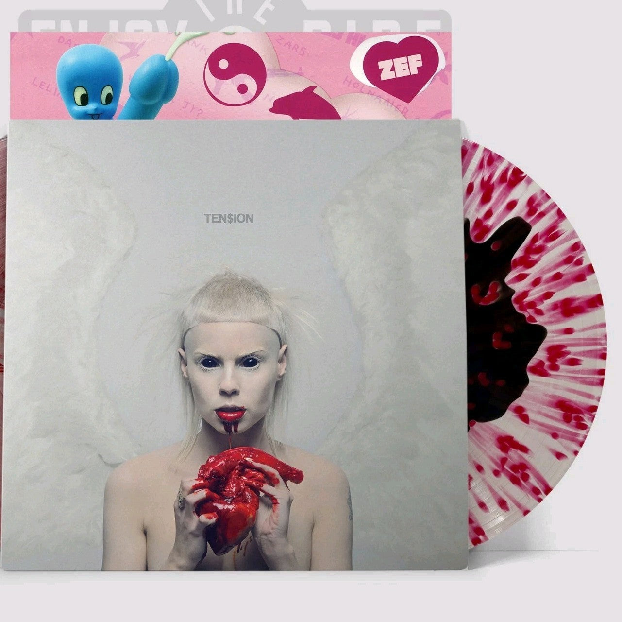 Die Antwoord Ten$ion Tension Blood Blend Vinyl LP
