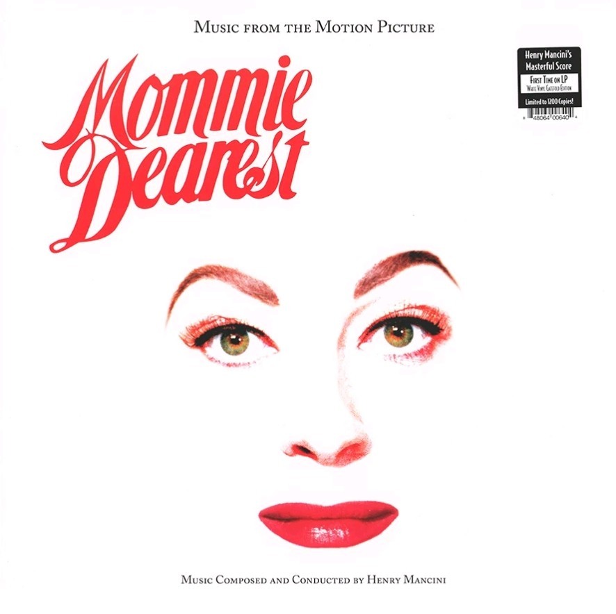 Mommie Dearest ~ Henry Mancini ~ Soundtrack ~ 12" VINYL RECORD LP 2017 •• NEW ••