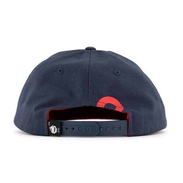 Phish Donut Brim Logo Embroidered Ball Cap Dad Hat Red Navy Blue Dry Goods NEW