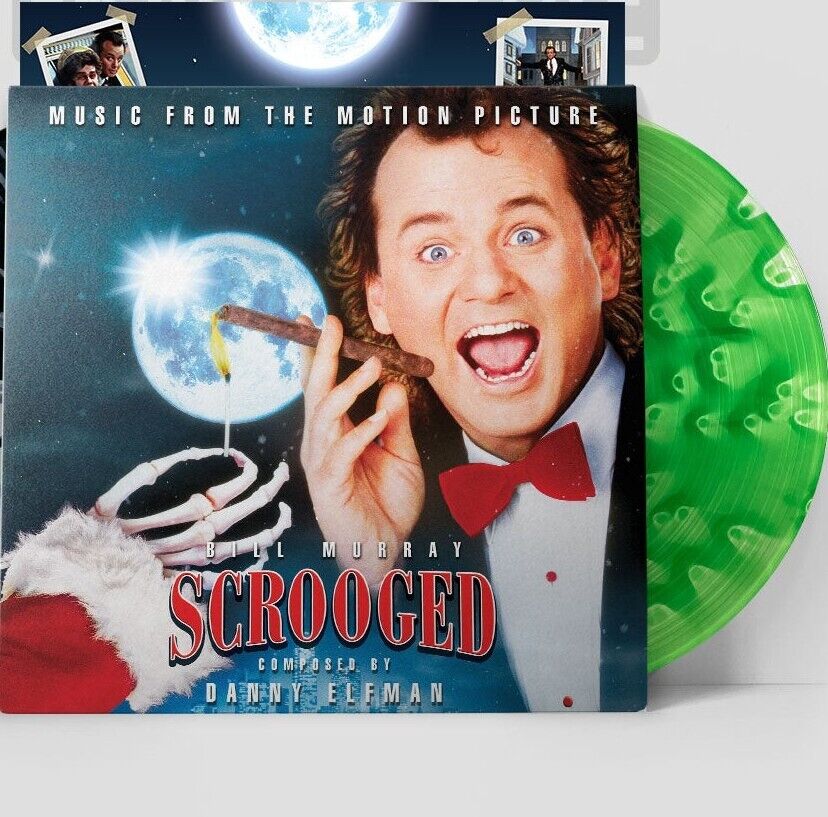 Scrooged Music From The Motion Picture - Mistletoe Green Explosion Vinyl LP /100