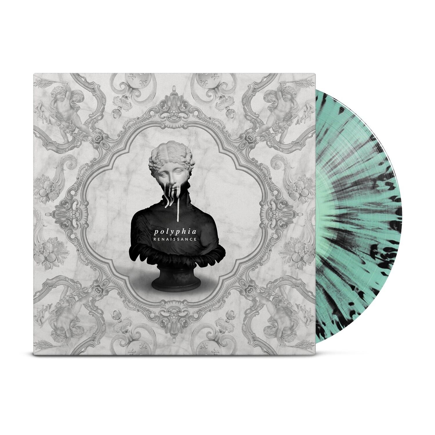 Polyphia Renaissance LP Limited Edition Coke Clear Black Splatter Vinyl Record