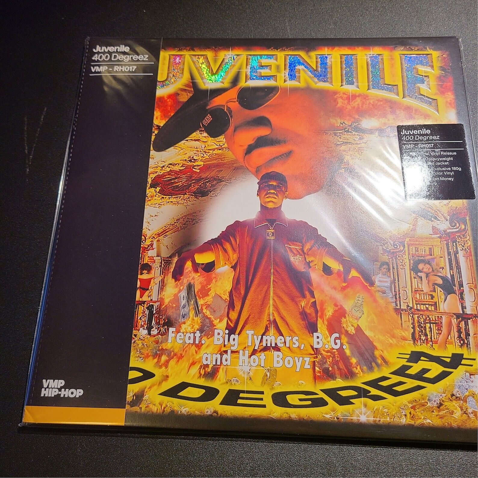 JUVENILE 400 DEGREEZ VINYL NEW! LIMITED YELLOW 180 GRAM LP! BACK THAT AZZ UP, HA
