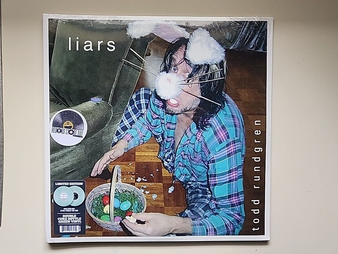 Todd Rundgren - Liars 2 LP Set RSD 2024 NEW 20TH ANNIVERSARY Clear Green Vinyl