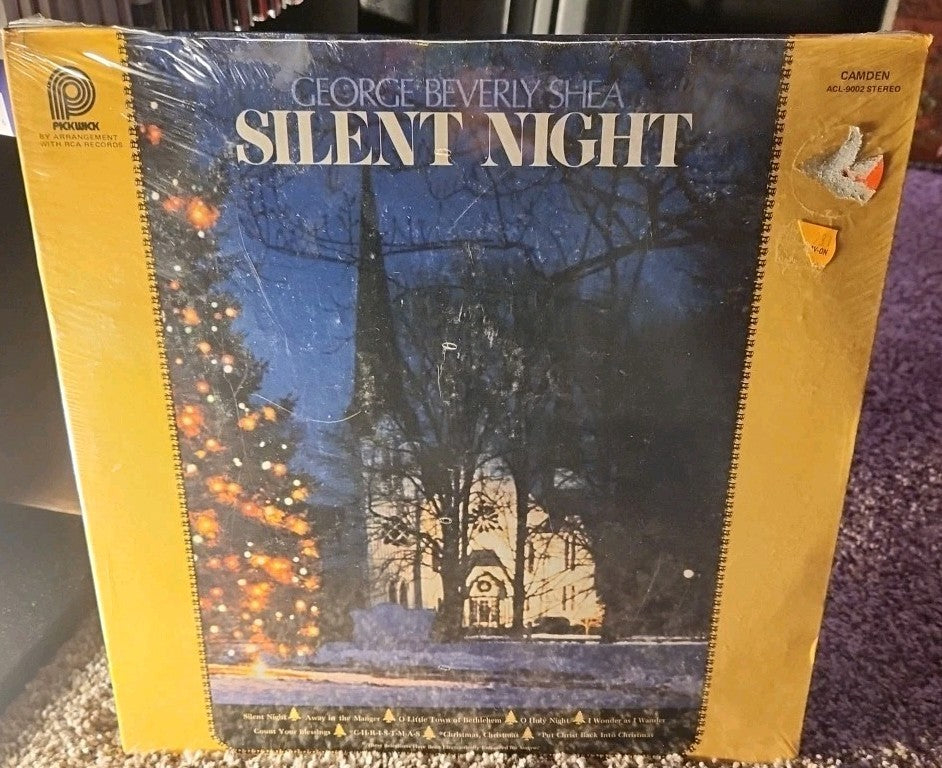 George Beverly Shea - Silent Night - SEALED Vinyl LP Pickwick 1972 Holidays