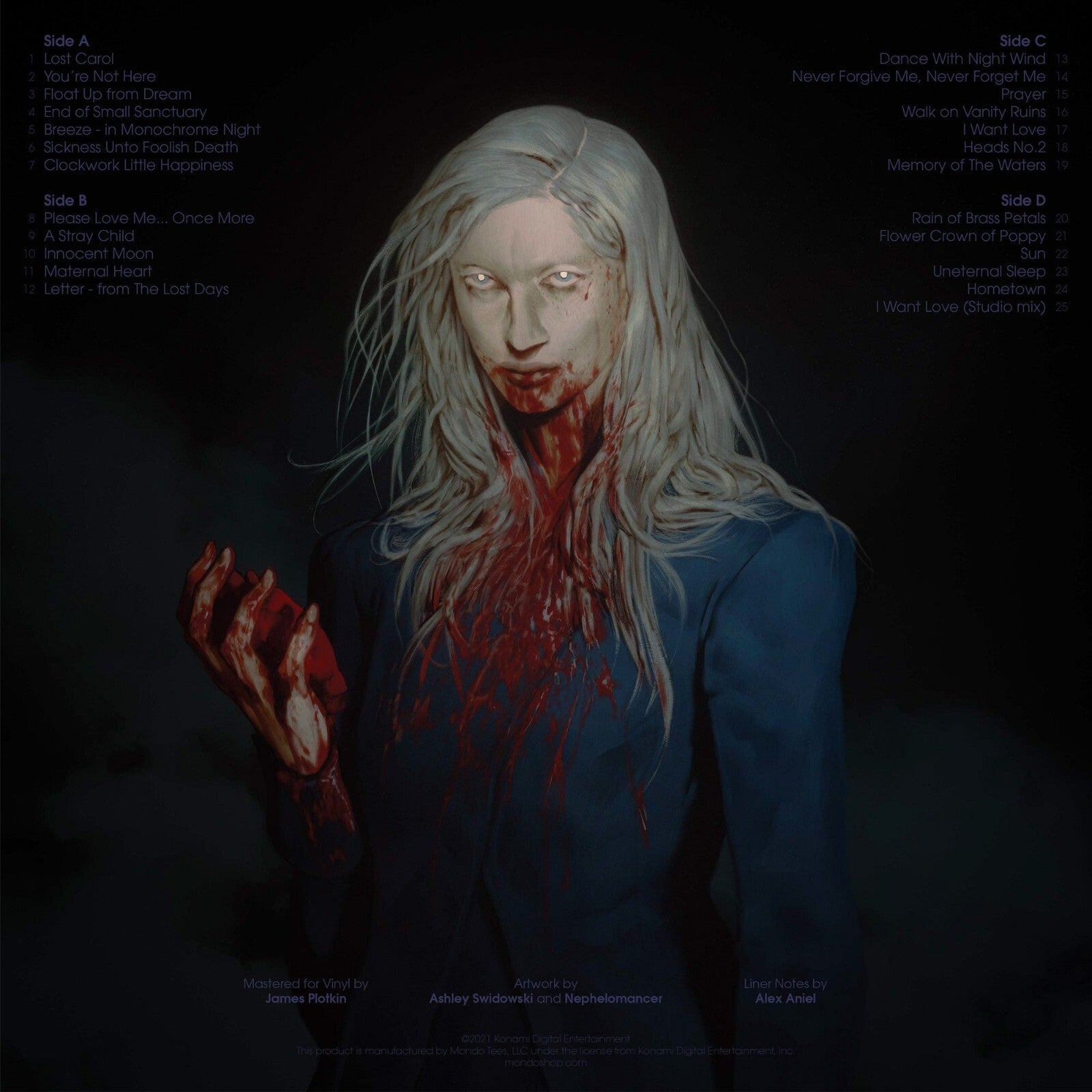 Silent Hill 3 Original Video Game Soundtrack 2LP Vinyl Mondo Konami Limited Edit