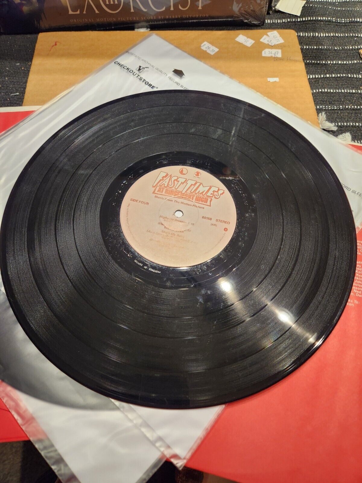 Fast Times at Ridgemont High Soundtrack VINTAGE 1982 OG Vinyl Record VG+ 2x LP