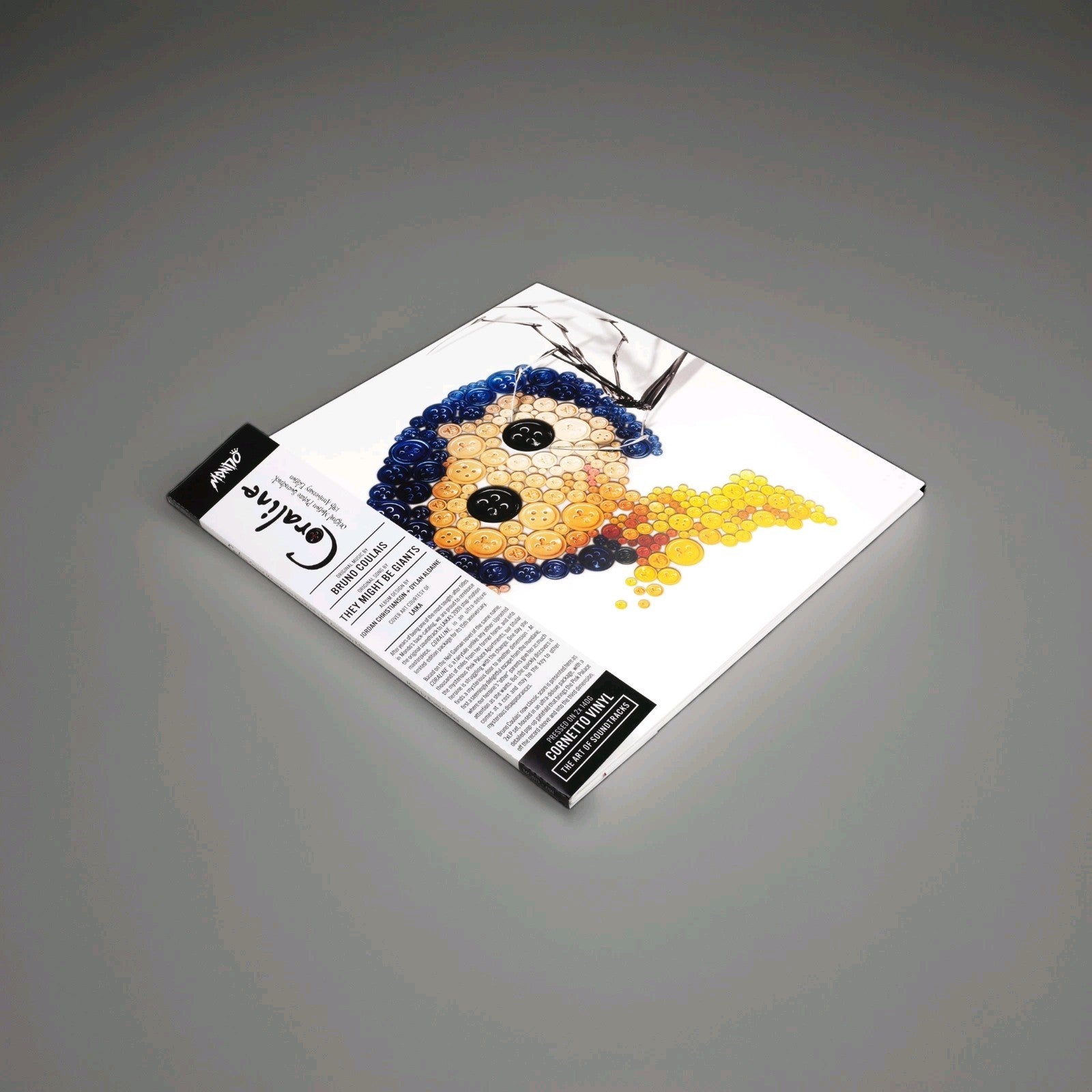 Coraline Original Soundtrack Vinyl 2 LP Deluxe 15th Anniversary Edition Limited