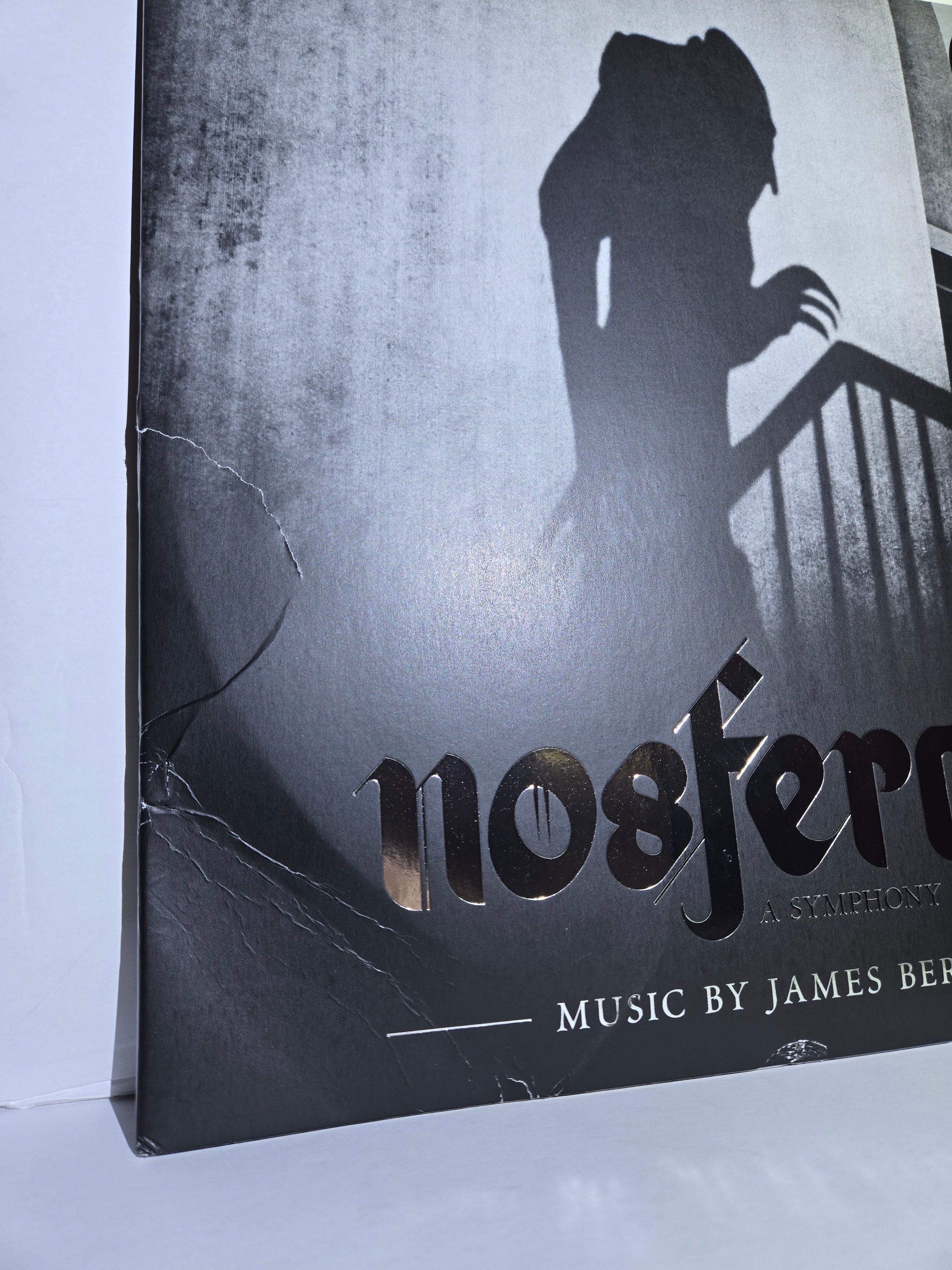 Nosferatu (1922 Soundtrack) [Vinyl LP] Gatefold LP Jacket, Red VG James Bernard Score