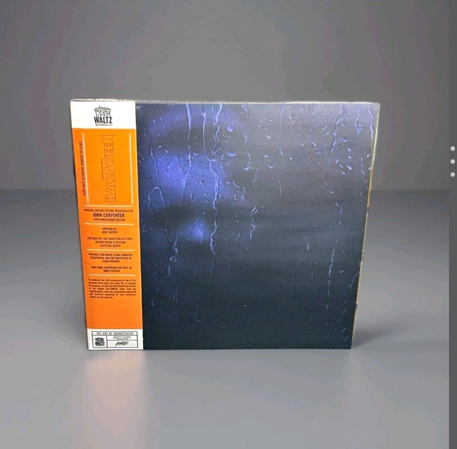 Halloween 40th Anniversary Edition Vinyl LP Mondo John Carpenter OST Shape Blue