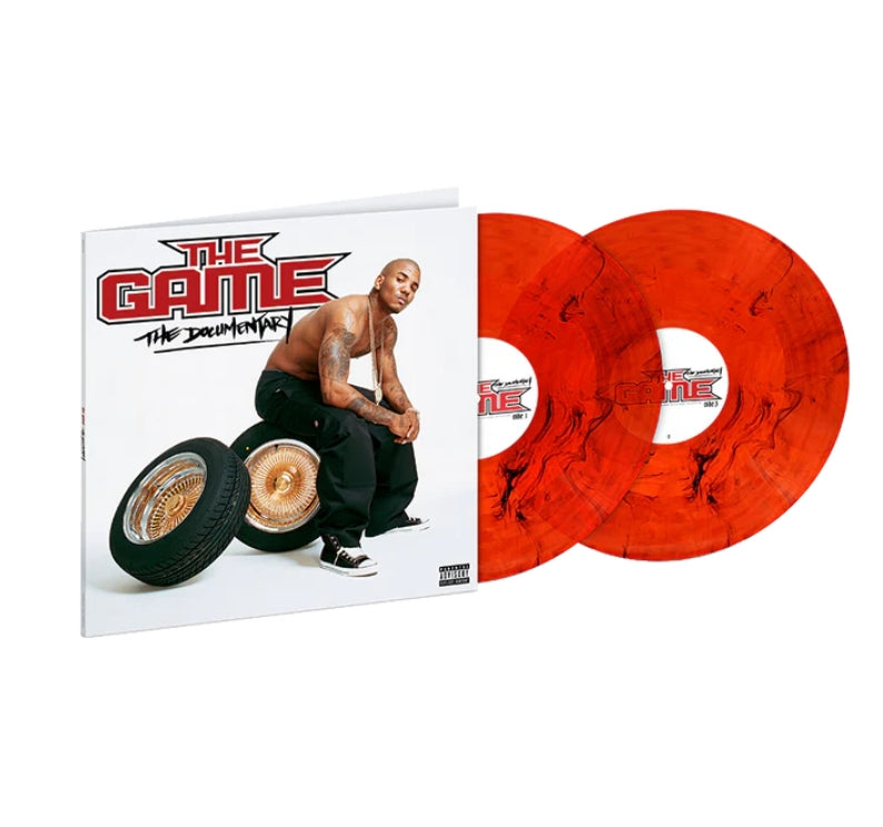 The Game The Documentary Red Marble Colored Vinyl 2 LP SEALED 50 CENT NATE DOGG