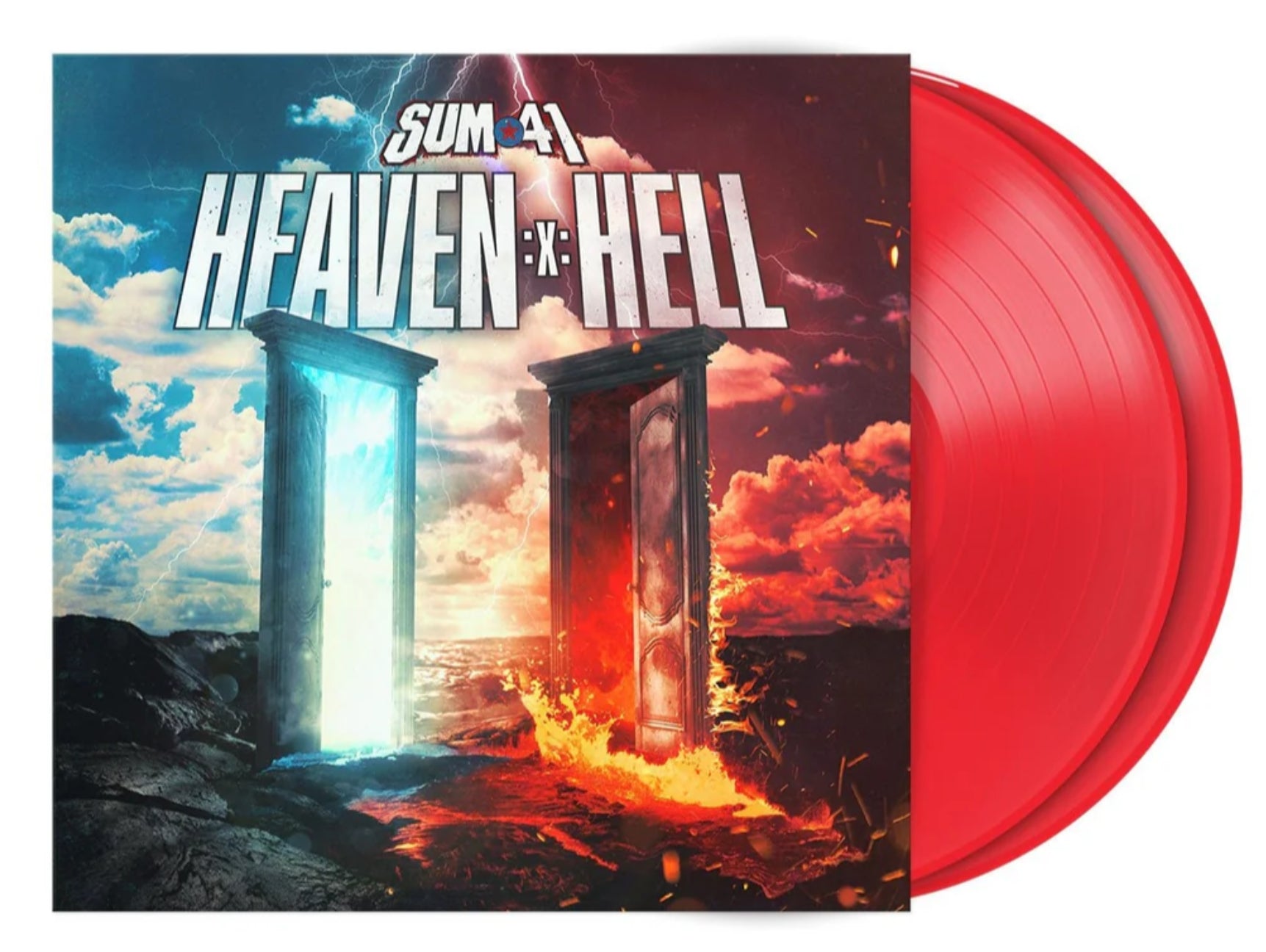 SUM 41 HEAVEN X HELL 2LP LIMITED Red Vinyl - 2024 Punk / Rock LP