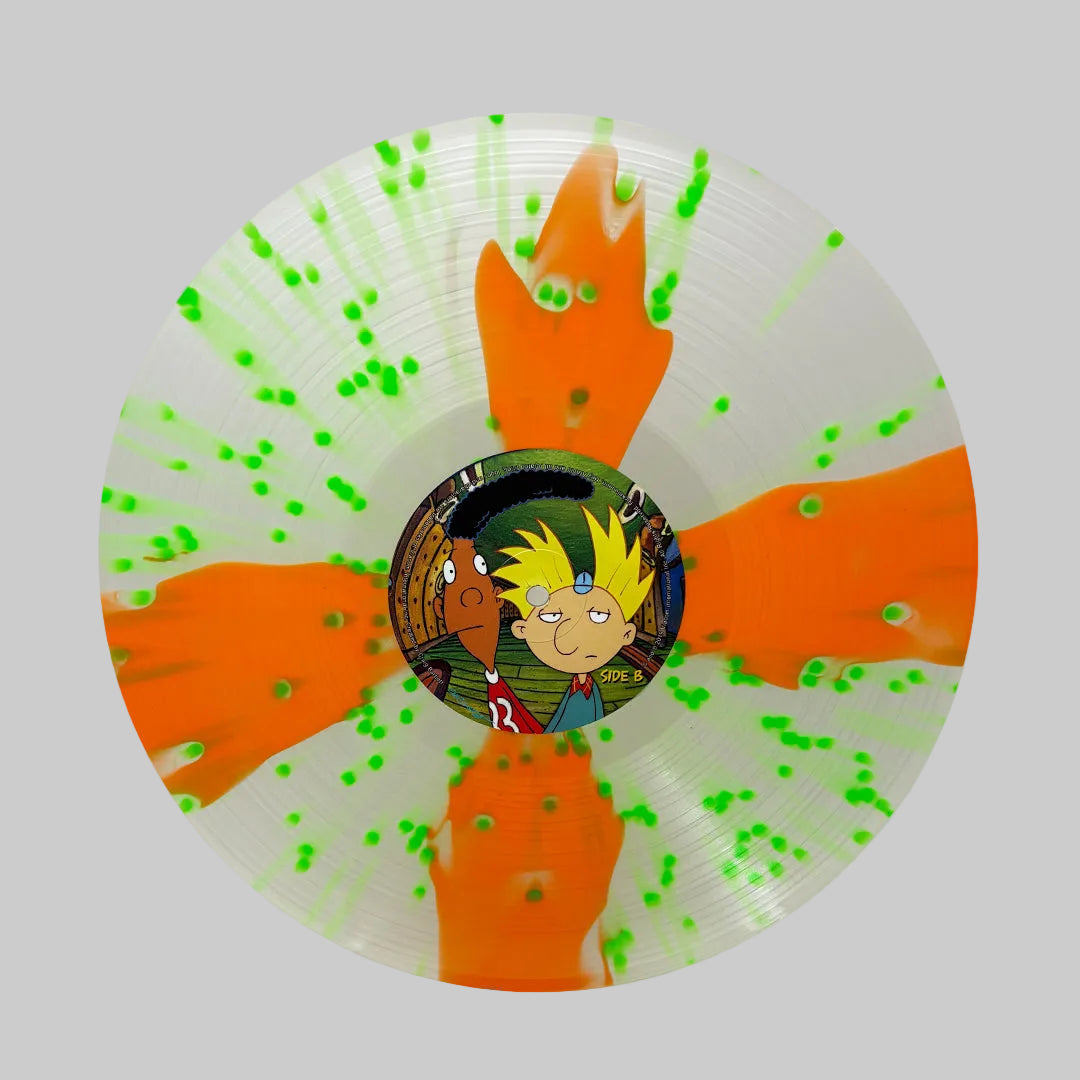 Hey Arnold! The Music Vol 1 LIMITED Vinyl LP NICKELODEON SLIME SPLATTER