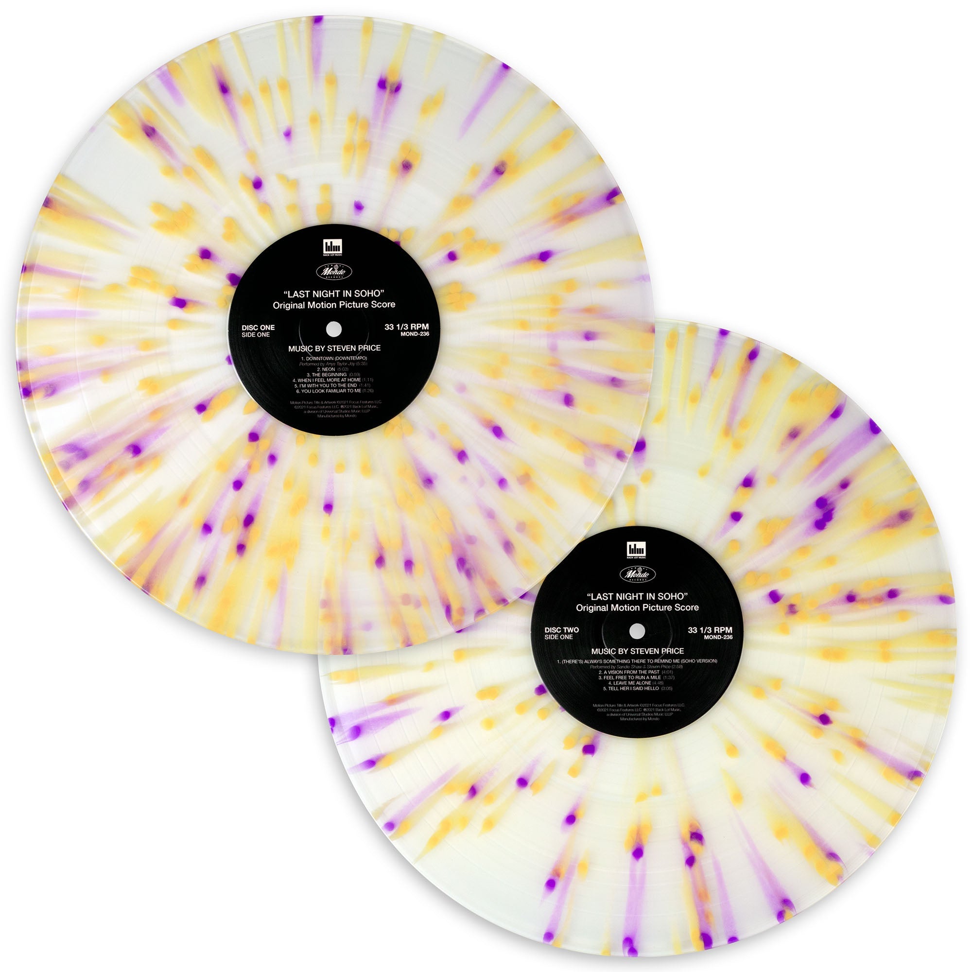 Last Night In Soho Score Vinyl 2x LP Mondo Exclusive Splatter Variant NEW + SEALED