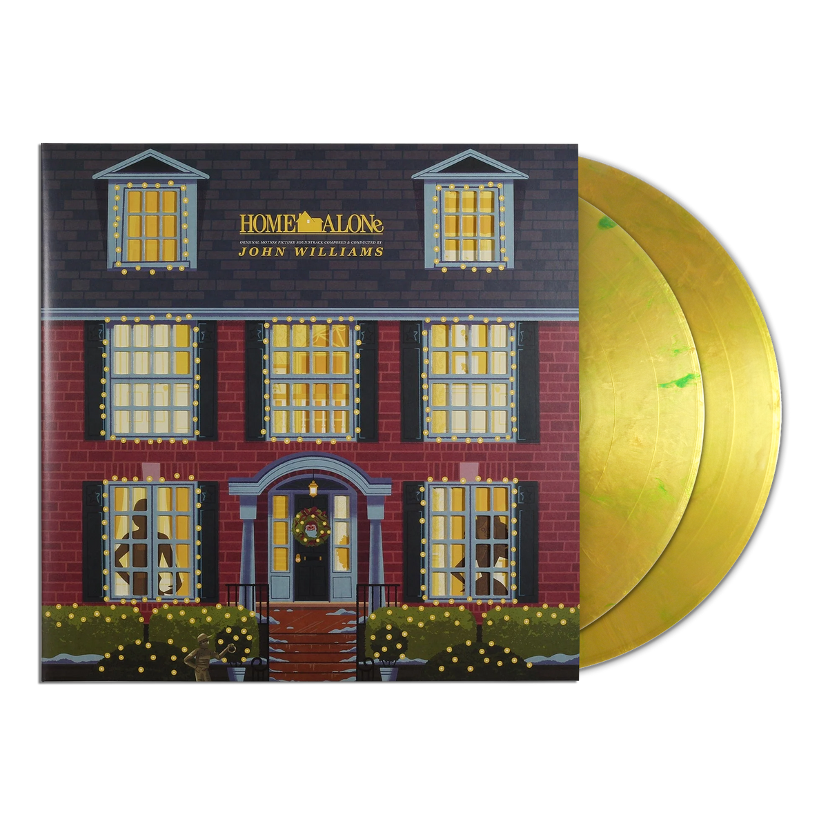 Home Alone Original Motion Picture Soundtrack New 2 LP Garland Blend Gold Vinyl