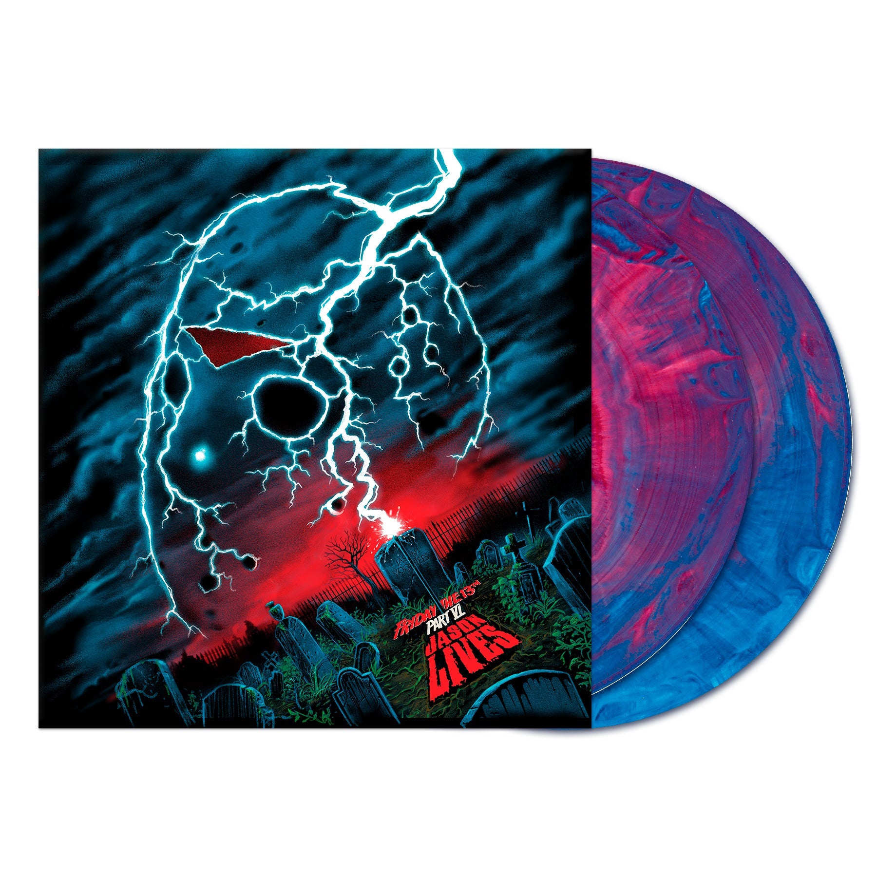 Friday the 13th Part 6 VI: Jason Lives Horror Soundtrack Vinyl LP Color PREORDER